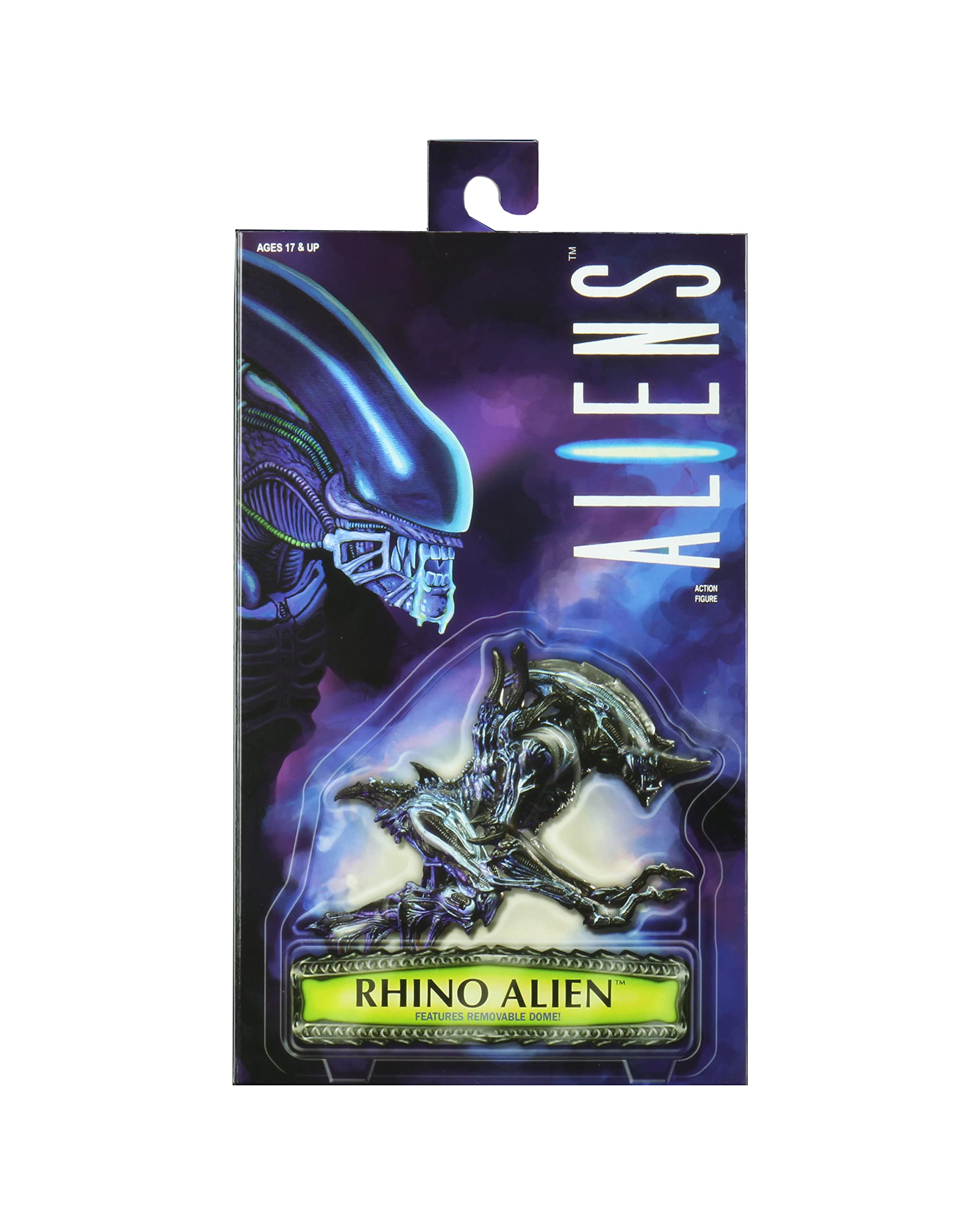 Foto 4 pulgar | Figura de Acción Neca Aliens Kenner Tribute Ult Rhino Alien V7 - Venta Internacional