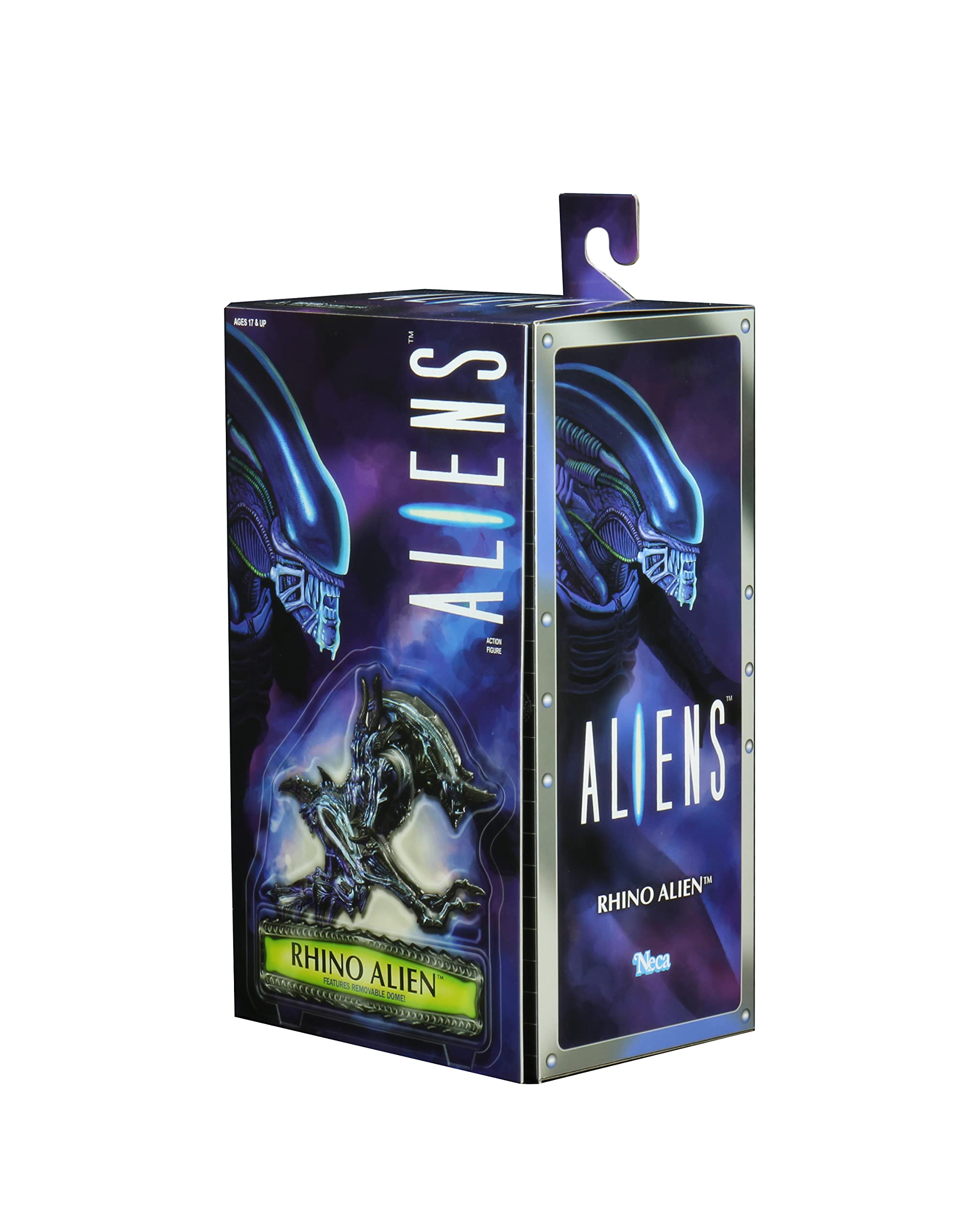 Foto 6 pulgar | Figura de Acción Neca Aliens Kenner Tribute Ult Rhino Alien V7 - Venta Internacional