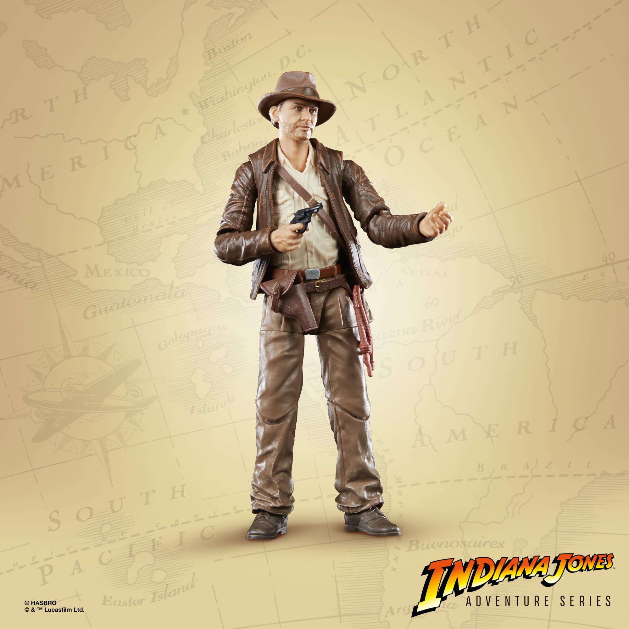 Foto 5 | Figura de Acción Hasbro Indiana Jones Raiders Lost Ark 15 cm - Venta Internacional