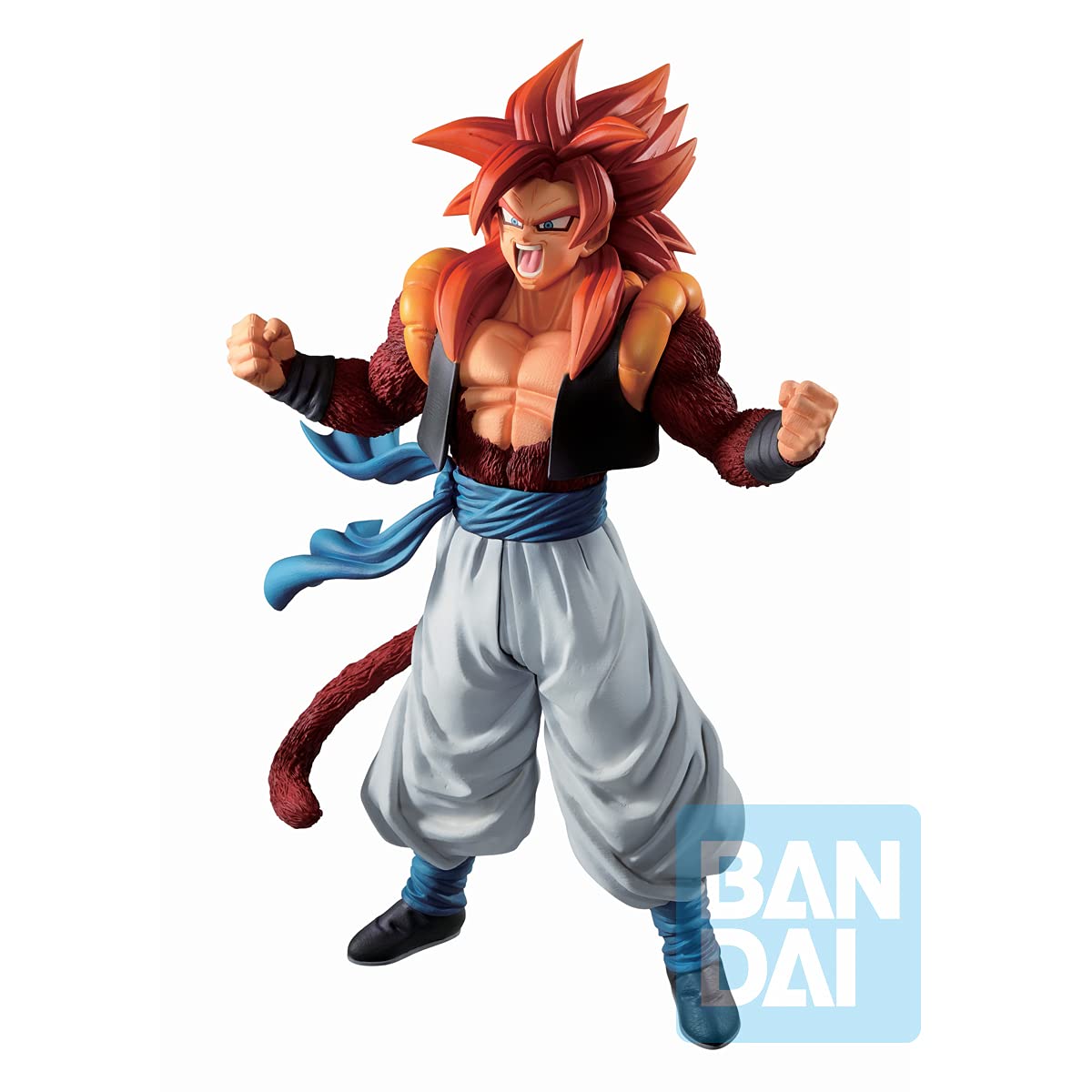 Foto 4 pulgar | Figura Banpresto Bandai Ichibansho Dragon Ball Gt Super Saiyan 4 Gogeta - Venta Internacional