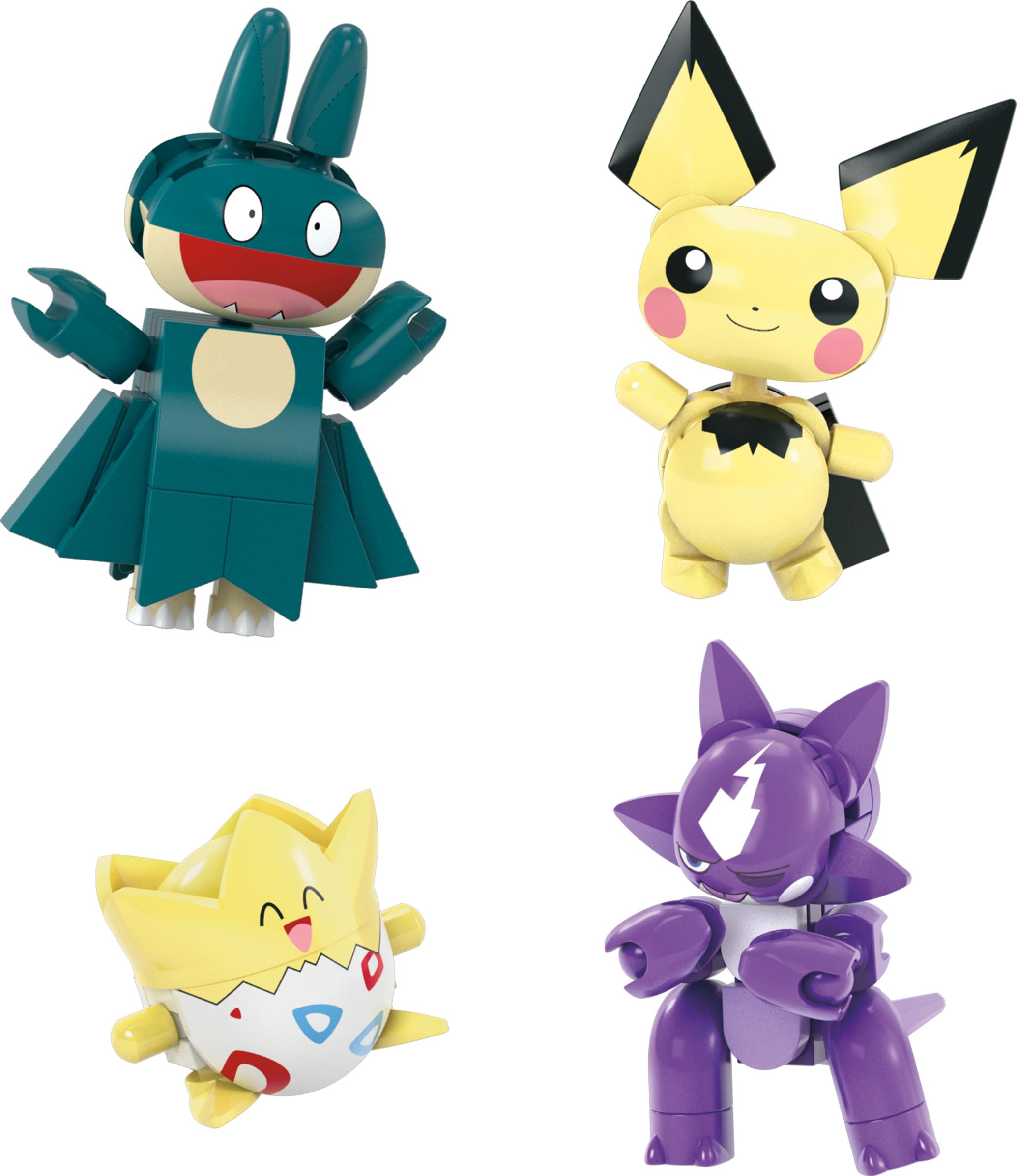 Foto 4 pulgar | Figuras Mega de Pokémon 8 Piezas-Venta Internacional