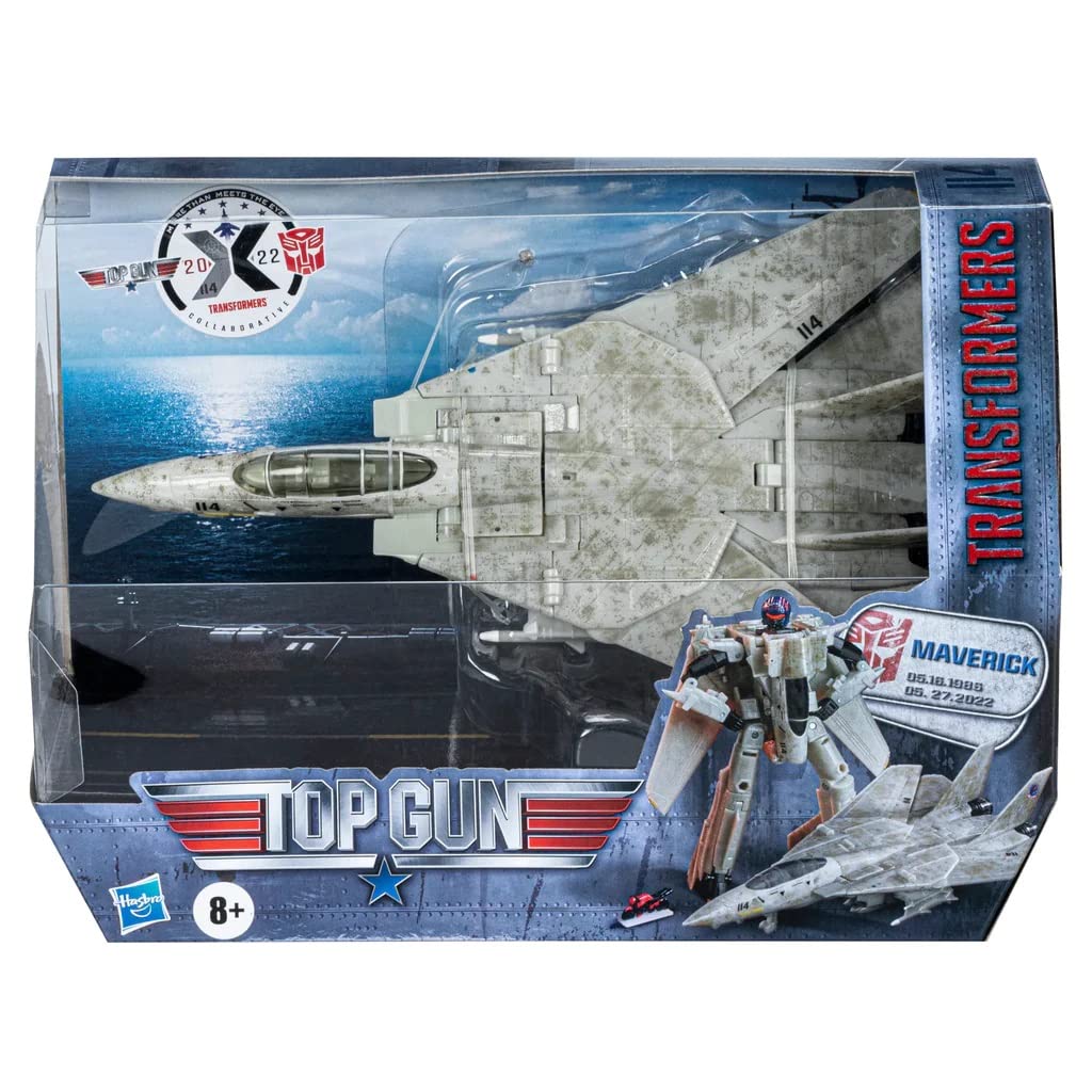 Foto 4 pulgar | Figura de Acción Transformers Top Gun Maverick 20 cm Hasbro - Venta Internacional
