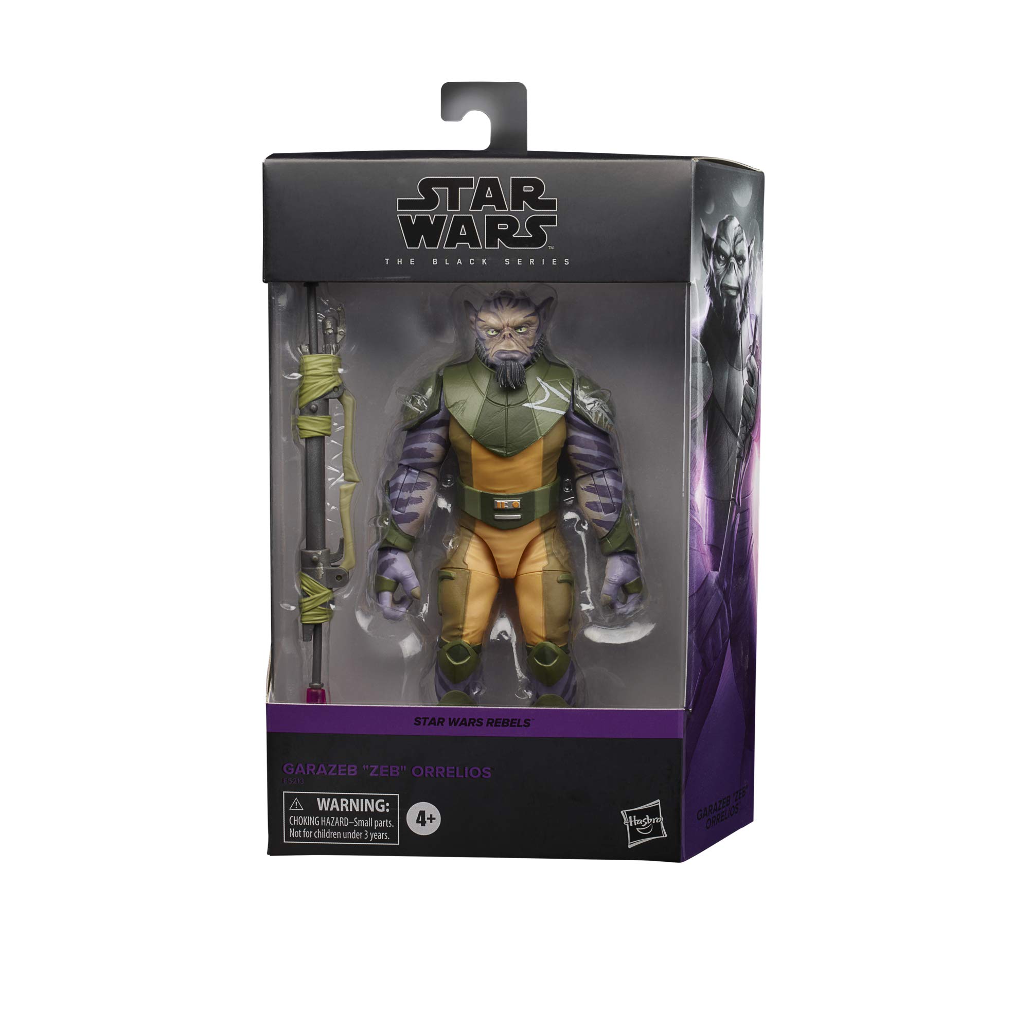 Foto 3 pulgar | Figura de Acción Star Wars The Black Series Garazeb Zeb Orrelios - Venta Internacional