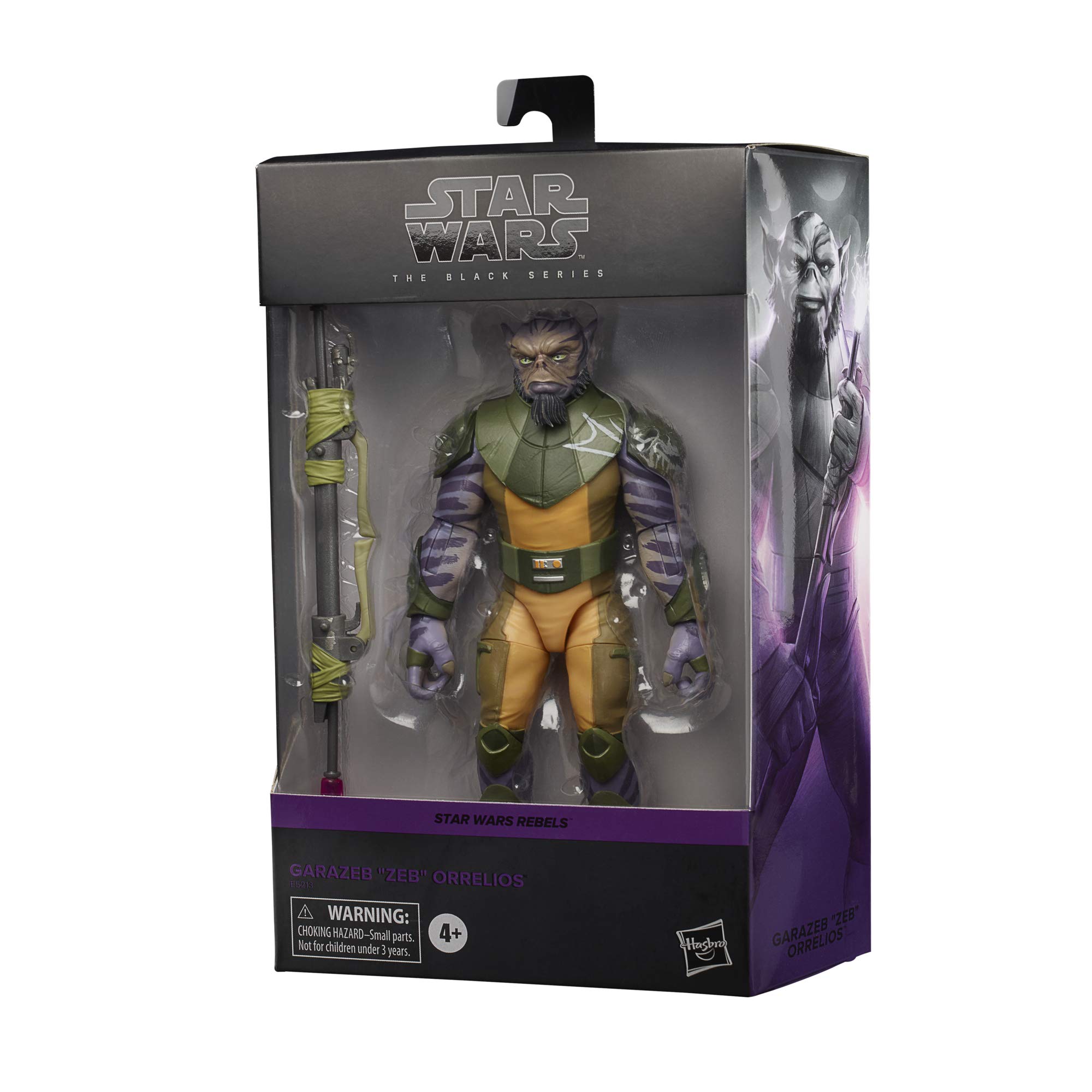 Foto 6 pulgar | Figura de Acción Star Wars The Black Series Garazeb Zeb Orrelios - Venta Internacional