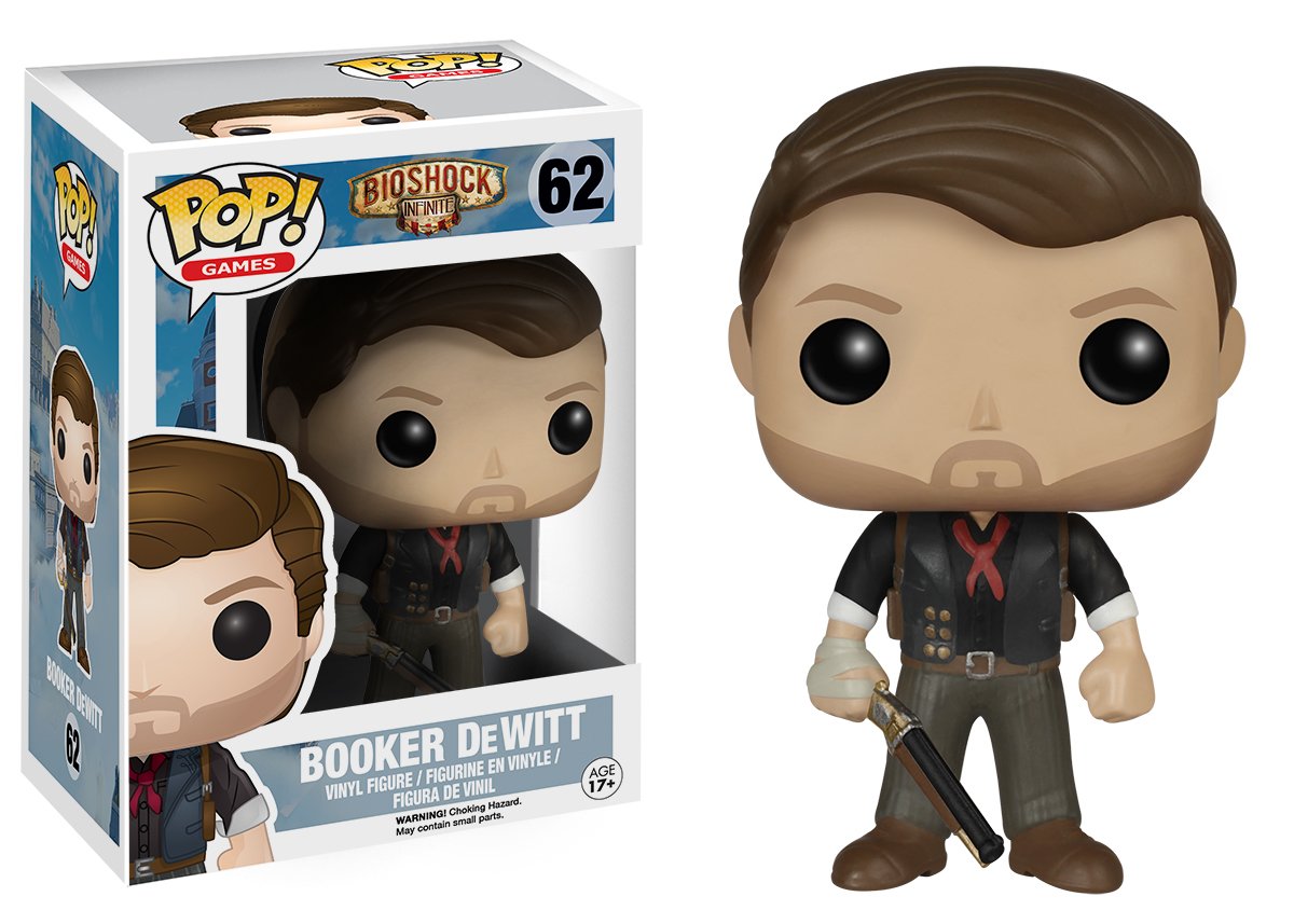 Foto 3 pulgar | Figura de Acción Funko Pop Games Bioshock Booker Dewitt 9 cm - Venta Internacional