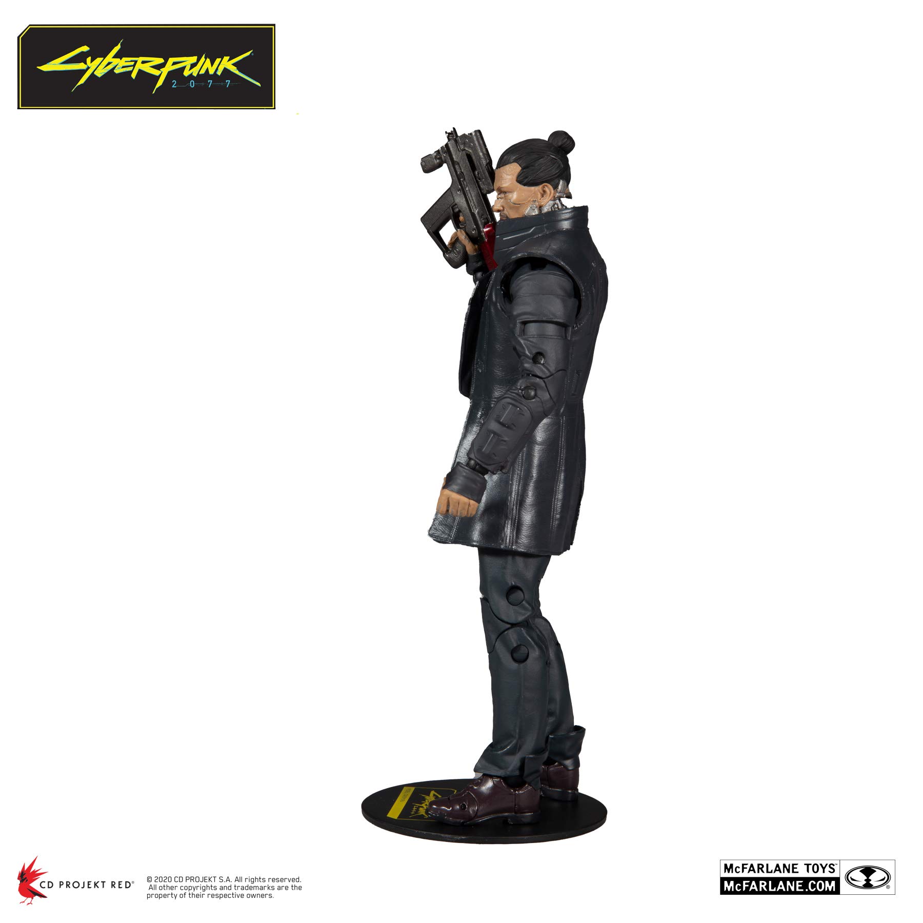 Foto 3 pulgar | Figura de Acción McFarlane Toys Cyberpunk 2077 Takemura 7'' - Venta Internacional