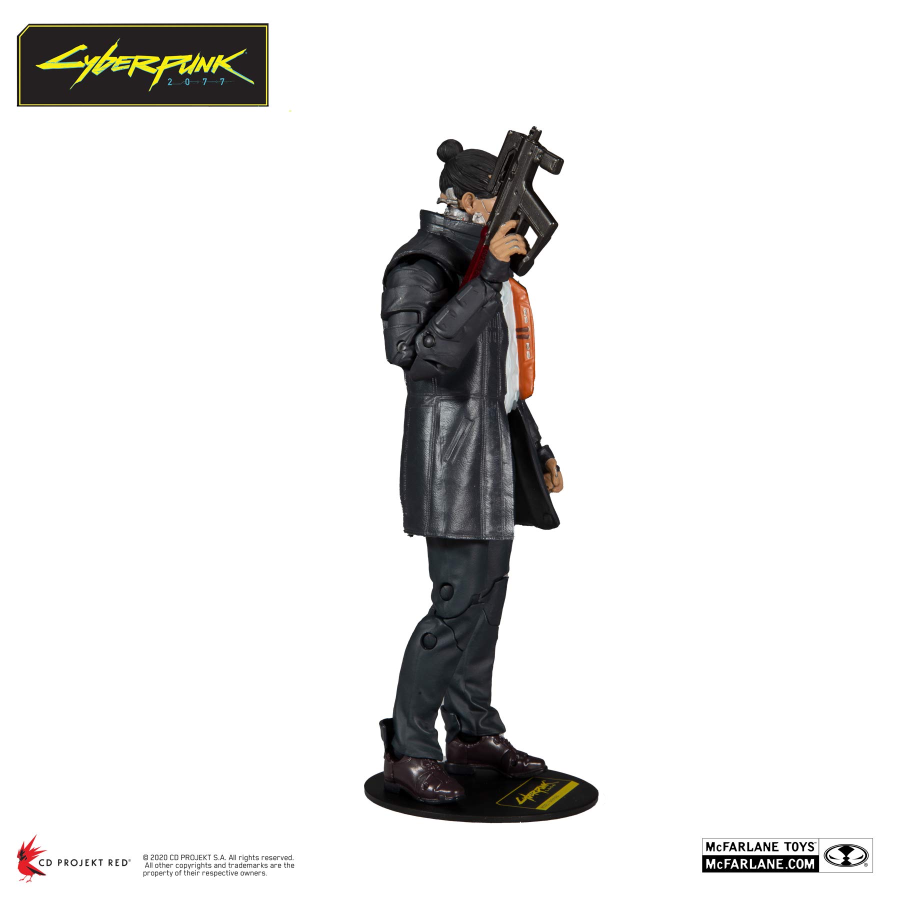 Foto 5 pulgar | Figura de Acción McFarlane Toys Cyberpunk 2077 Takemura 7'' - Venta Internacional