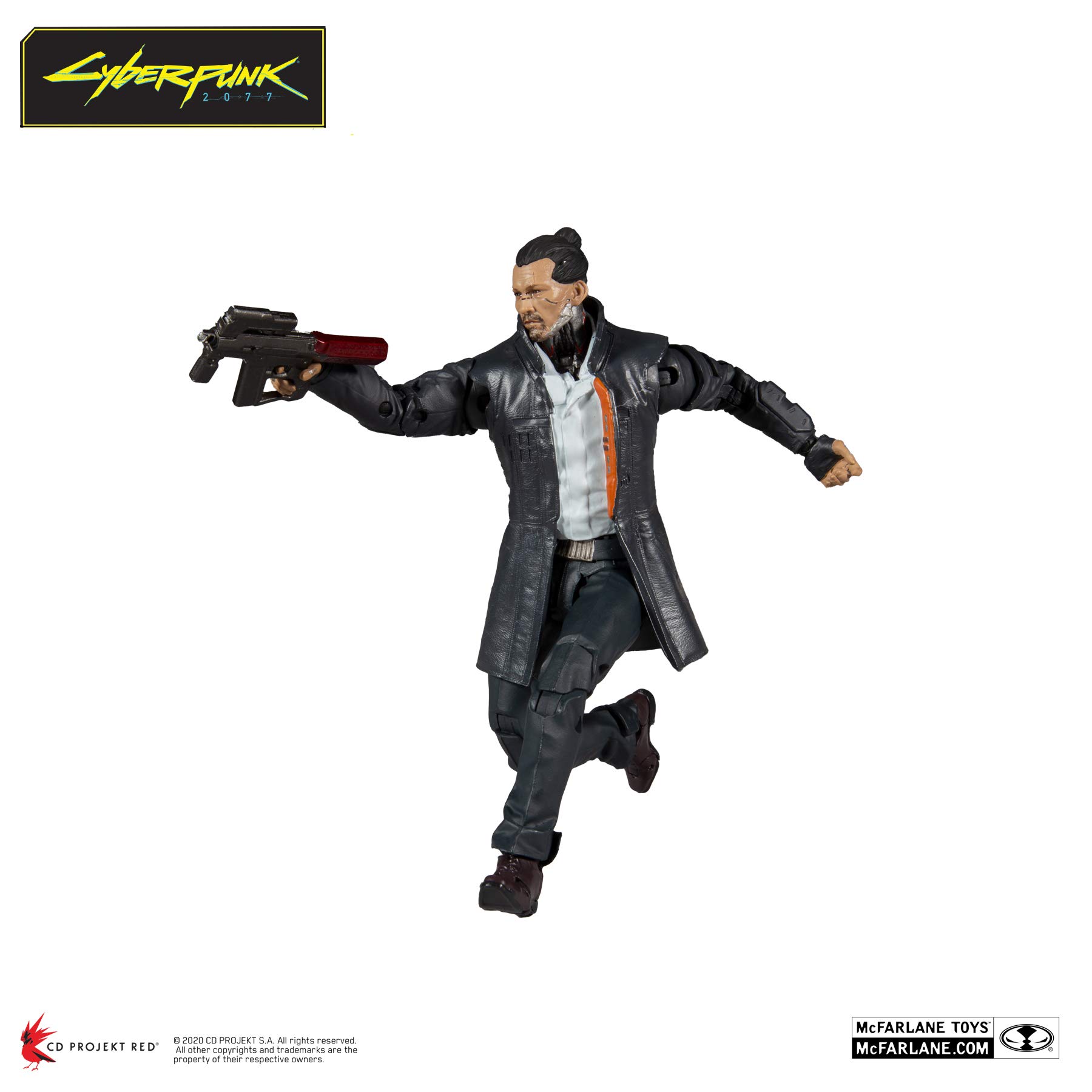 Foto 6 pulgar | Figura de Acción McFarlane Toys Cyberpunk 2077 Takemura 7'' - Venta Internacional