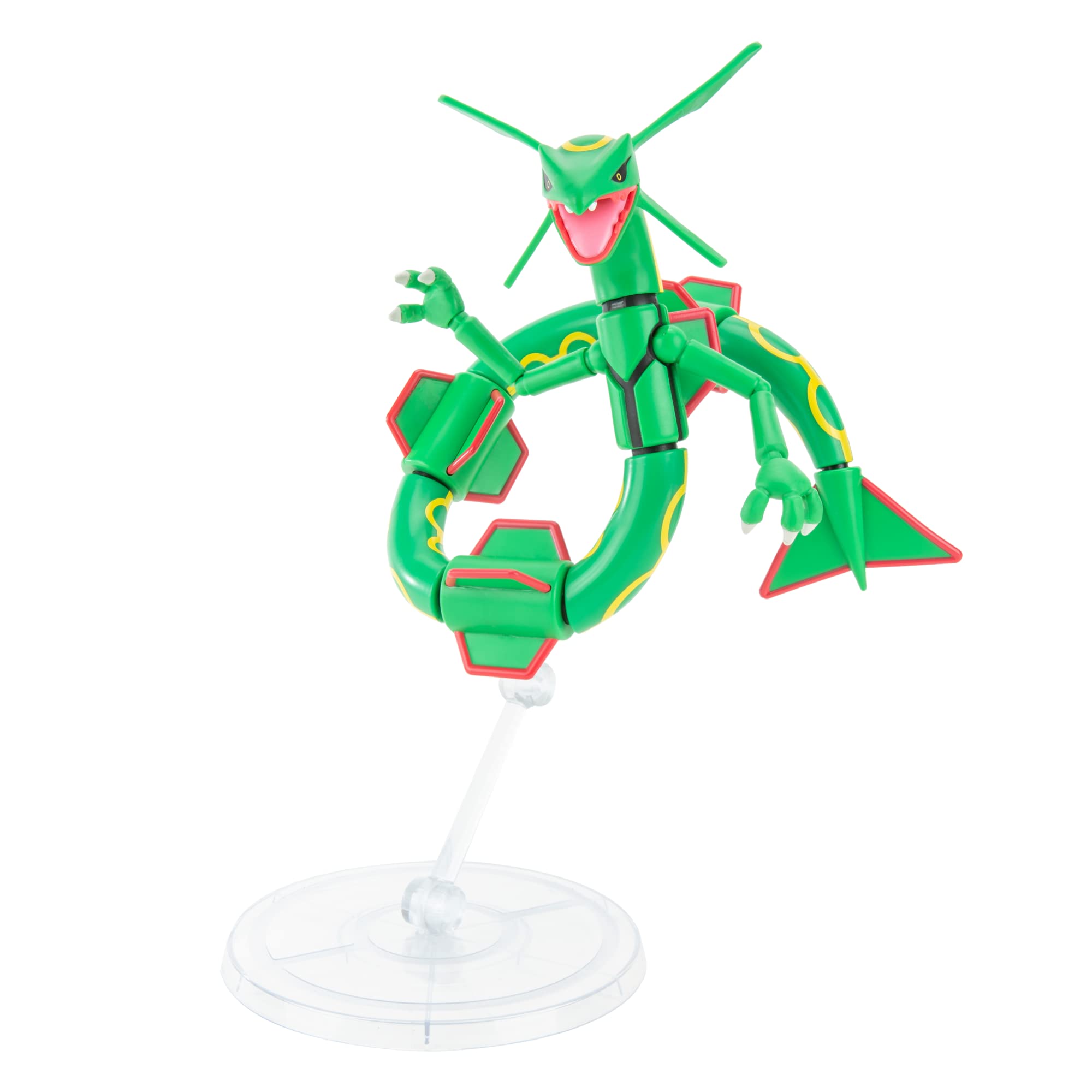 Foto 4 pulgar | Figura de Acción Pokémon Select Series Rayquaza de 15 Cm Superarticulada - Venta Internacional