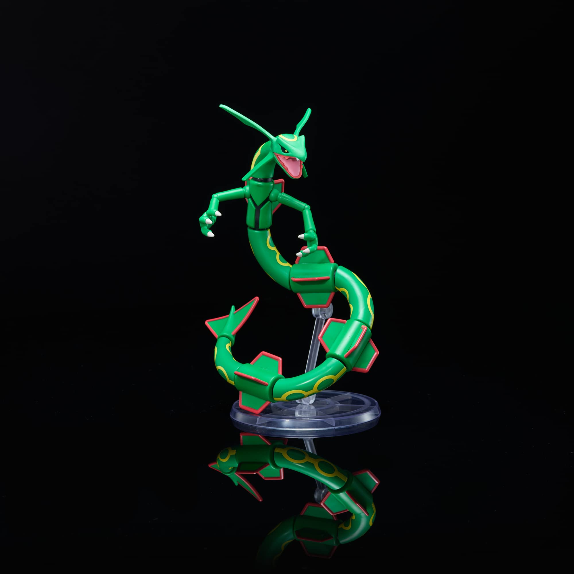 Foto 5 pulgar | Figura de Acción Pokémon Select Series Rayquaza de 15 Cm Superarticulada - Venta Internacional