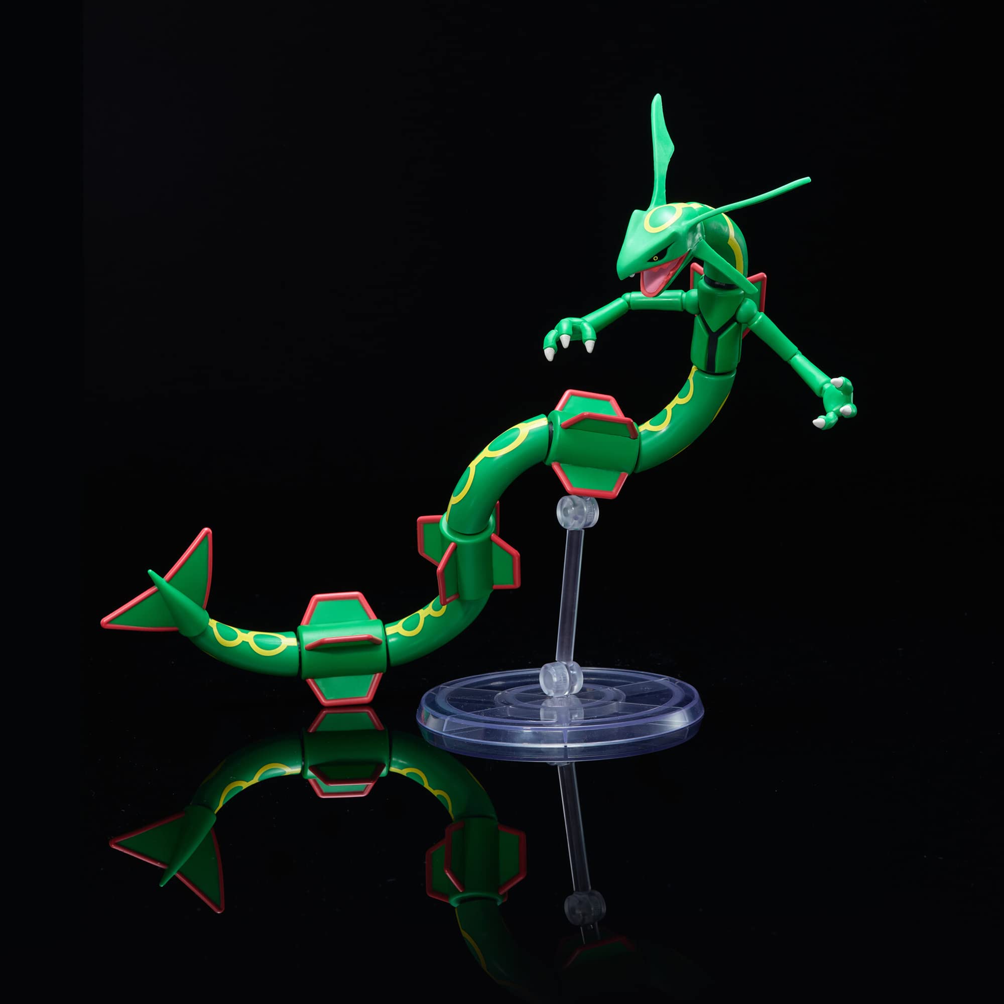 Foto 6 pulgar | Figura de Acción Pokémon Select Series Rayquaza de 15 Cm Superarticulada - Venta Internacional