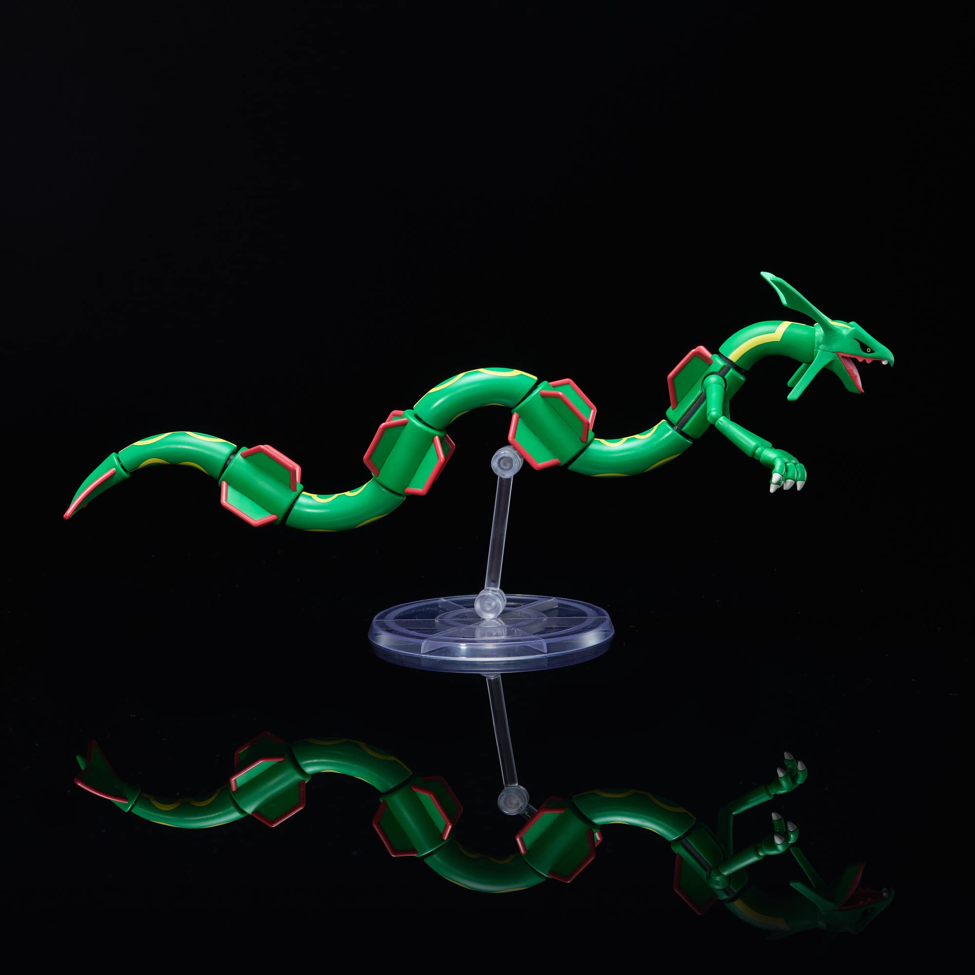 Foto 8 pulgar | Figura de Acción Pokémon Select Series Rayquaza de 15 Cm Superarticulada - Venta Internacional