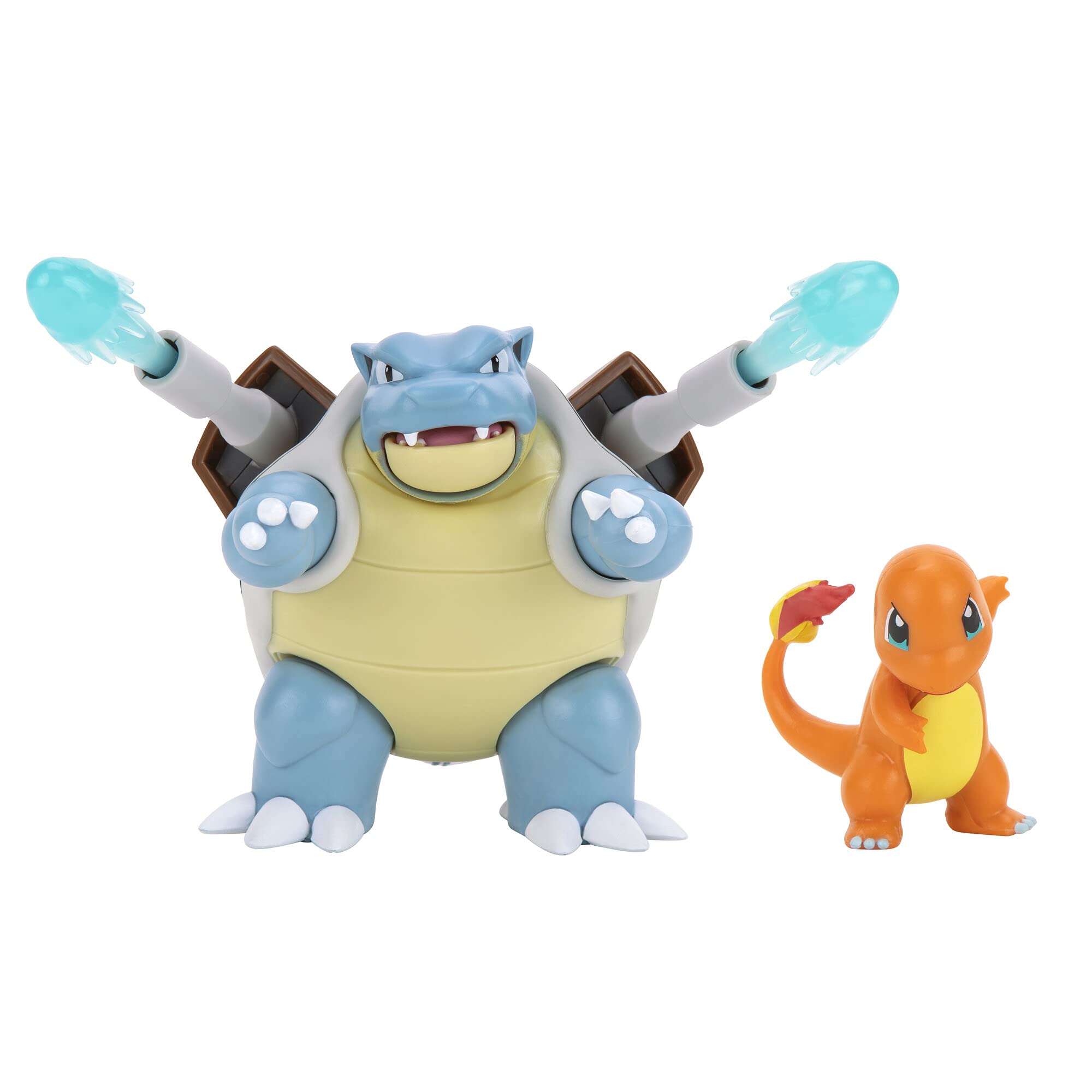 Pack de 2 Figuras de Pokémon Blastoise y Charmander - Venta Internacional