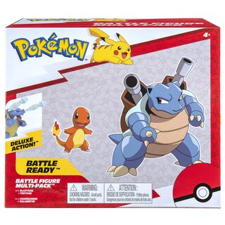Foto 2 | Pack de 2 Figuras de Pokémon Blastoise y Charmander - Venta Internacional
