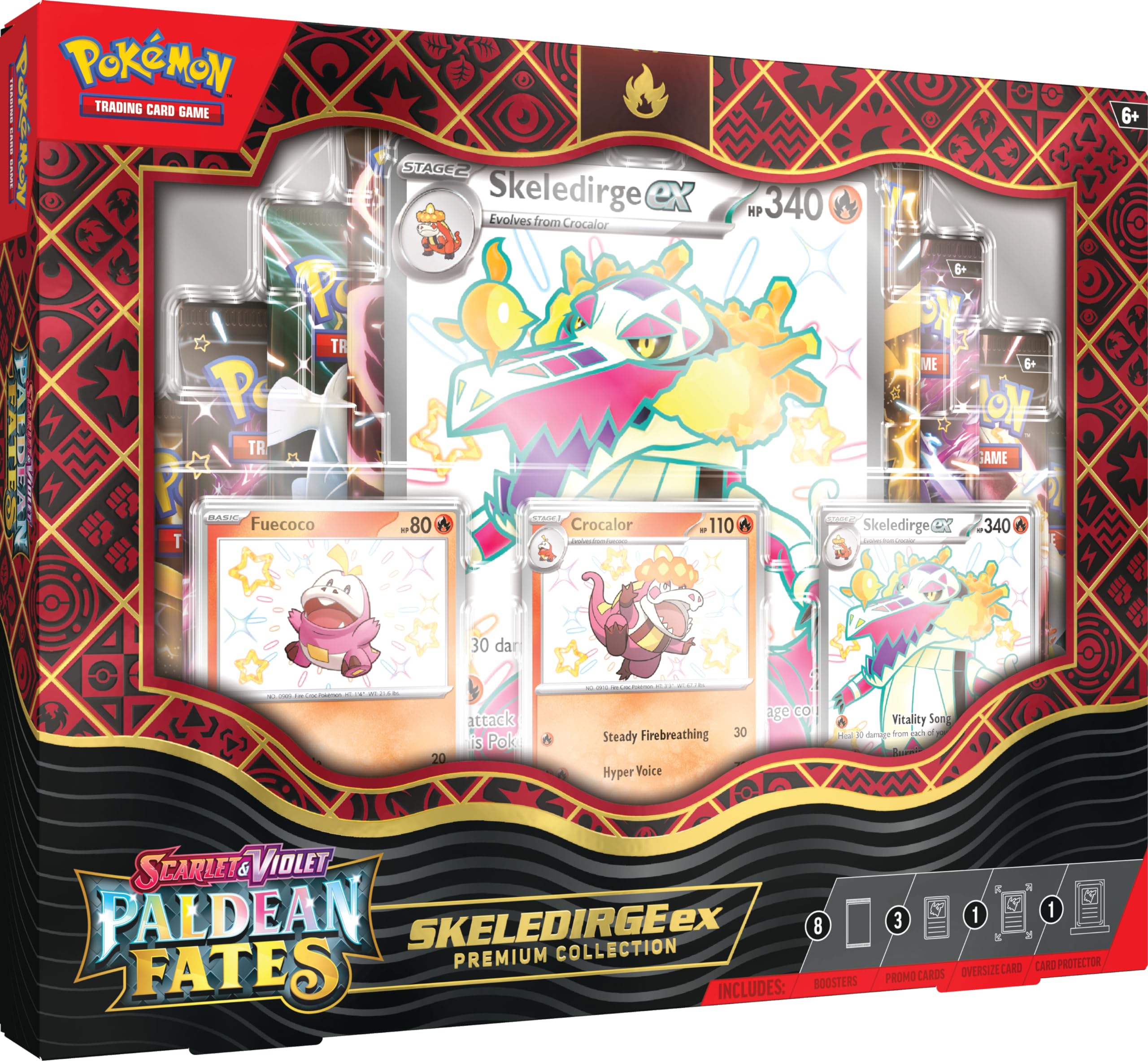 Colección Pokémon Tcg Scarlet & Violet Paldean Fates Ex - Venta Internacional