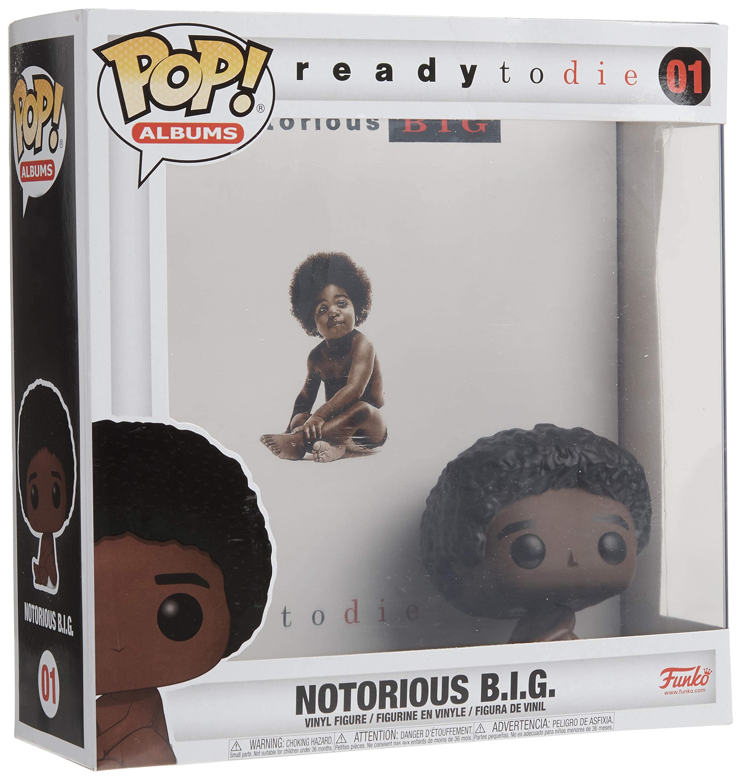 Foto 3 pulgar | Figura ¡Funko Pop! Álbumes The Notorious B.I.G. Ready To Die - Venta Internacional