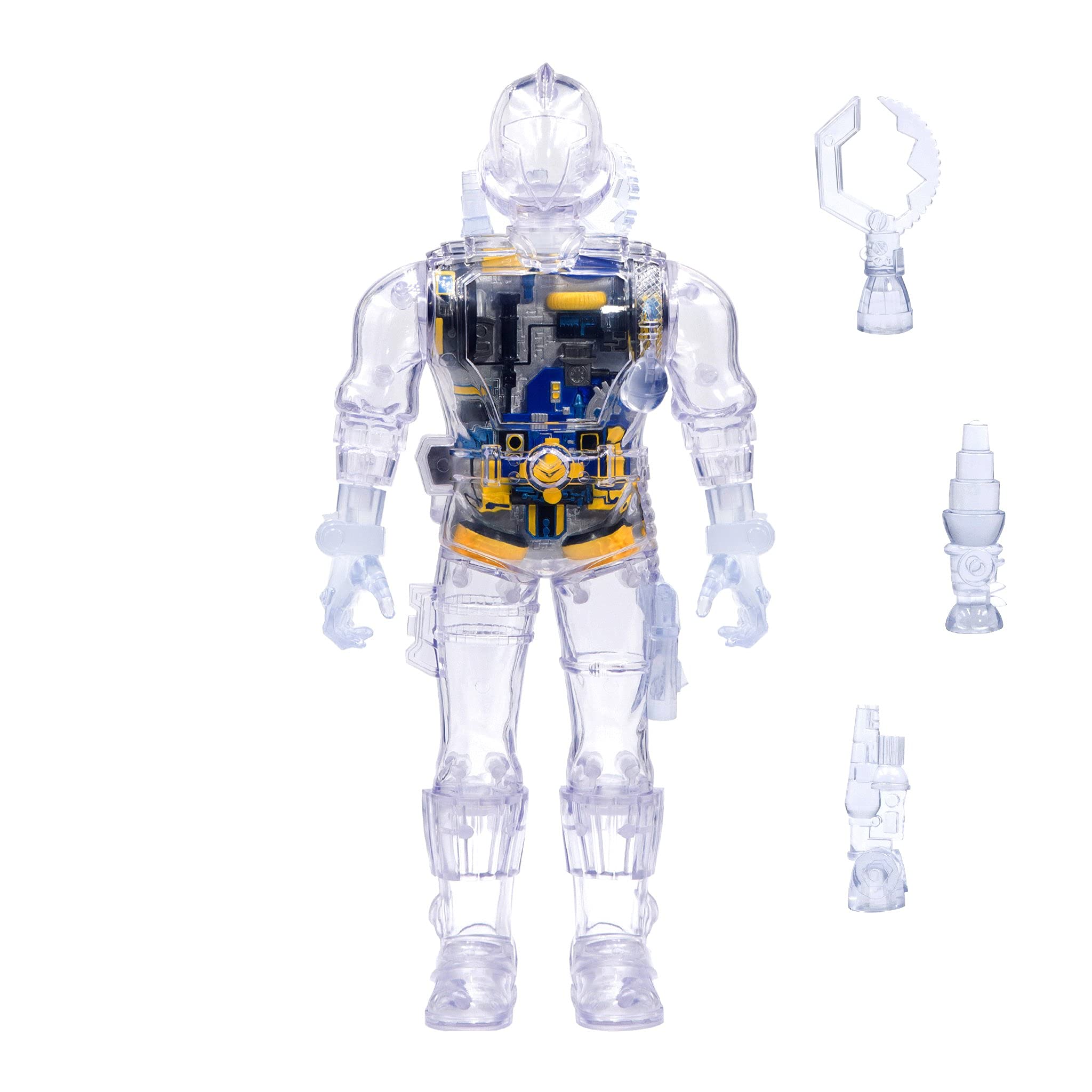 Foto 2 pulgar | Figura de Acción Super7 G.i. Joe Super Cyborg Cobra B.a.t. Clear - Venta Internacional