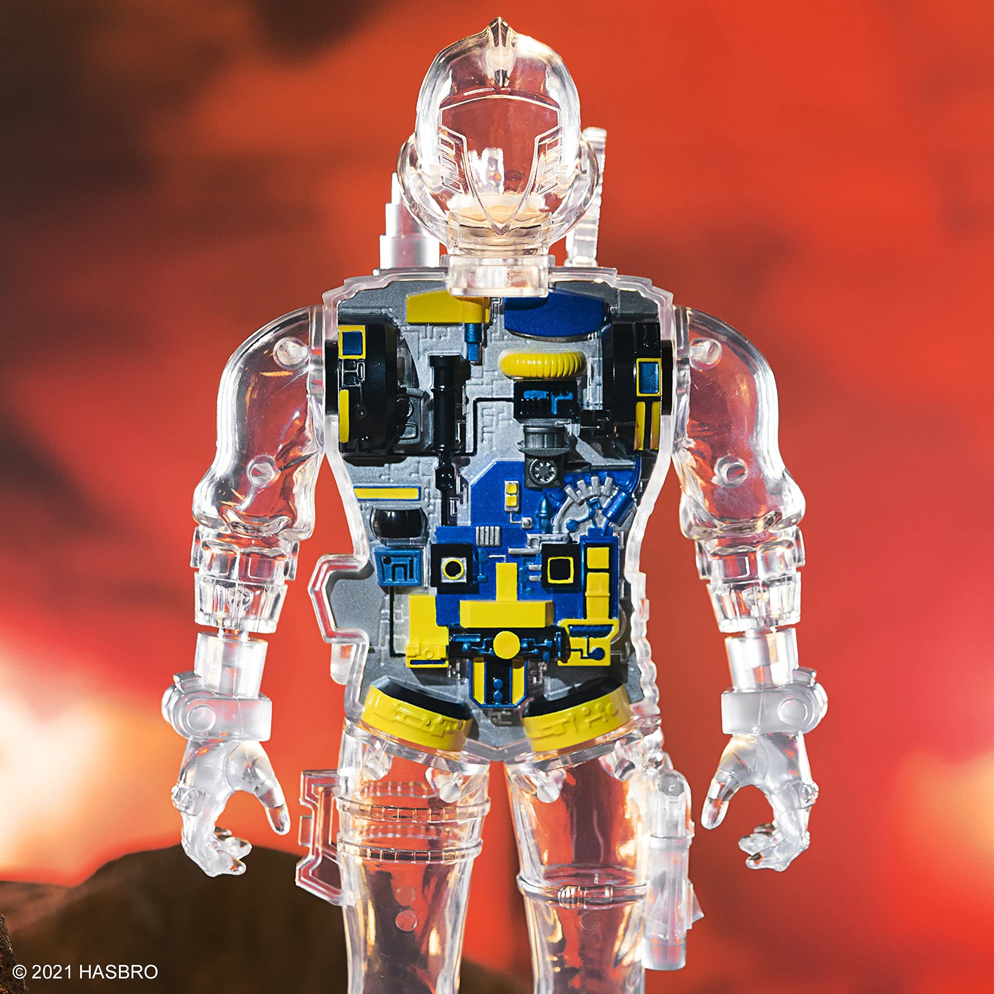 Foto 5 pulgar | Figura de Acción Super7 G.i. Joe Super Cyborg Cobra B.a.t. Clear - Venta Internacional