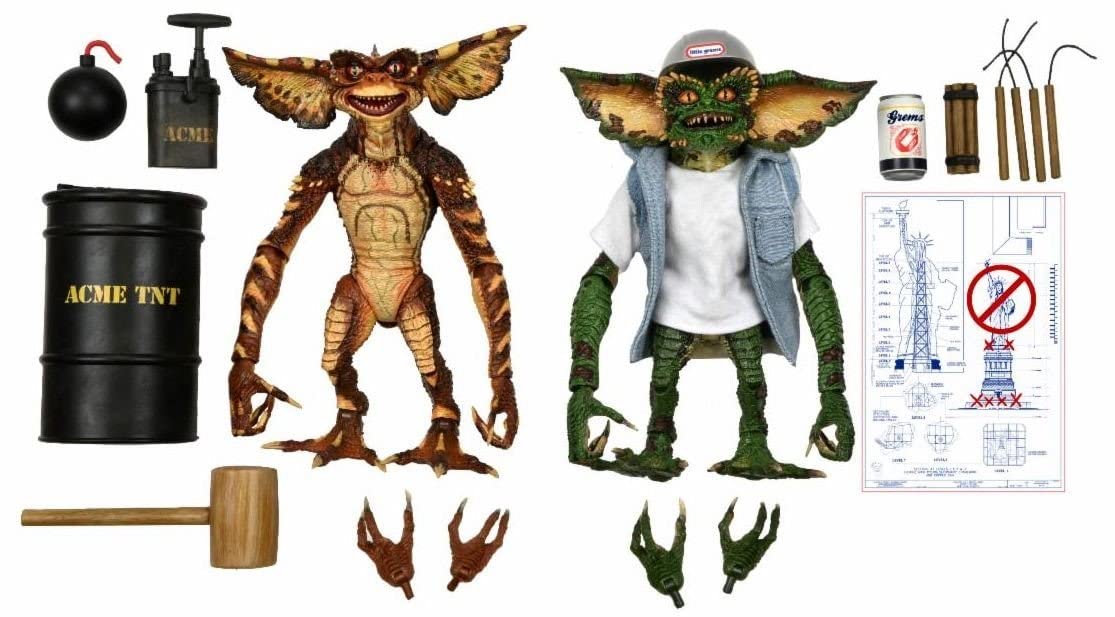 Figura de Acción Neca Gremlins 2 Demolition Gremlins Ultimate 7in - Venta Internacional