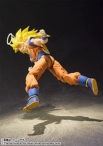 Foto 4 pulgar | Figura Tamashi Nations Dragon Ball Z Super Saiyan 3 Son Goku - Venta Internacional