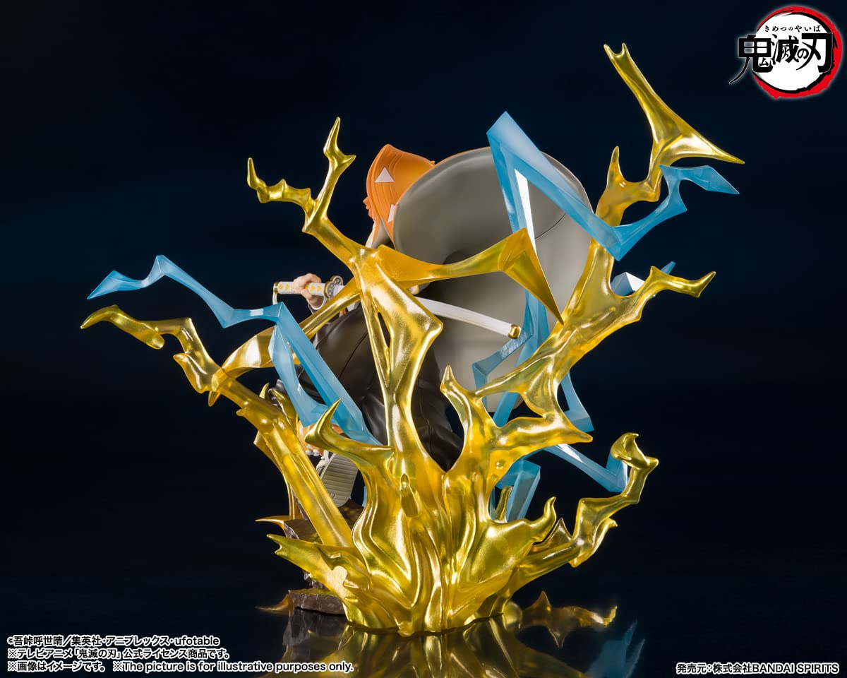 Foto 4 | Figura de Acción de Tamashi Nations Demon Slayer Zenitsu Agatsuma - Venta Internacional