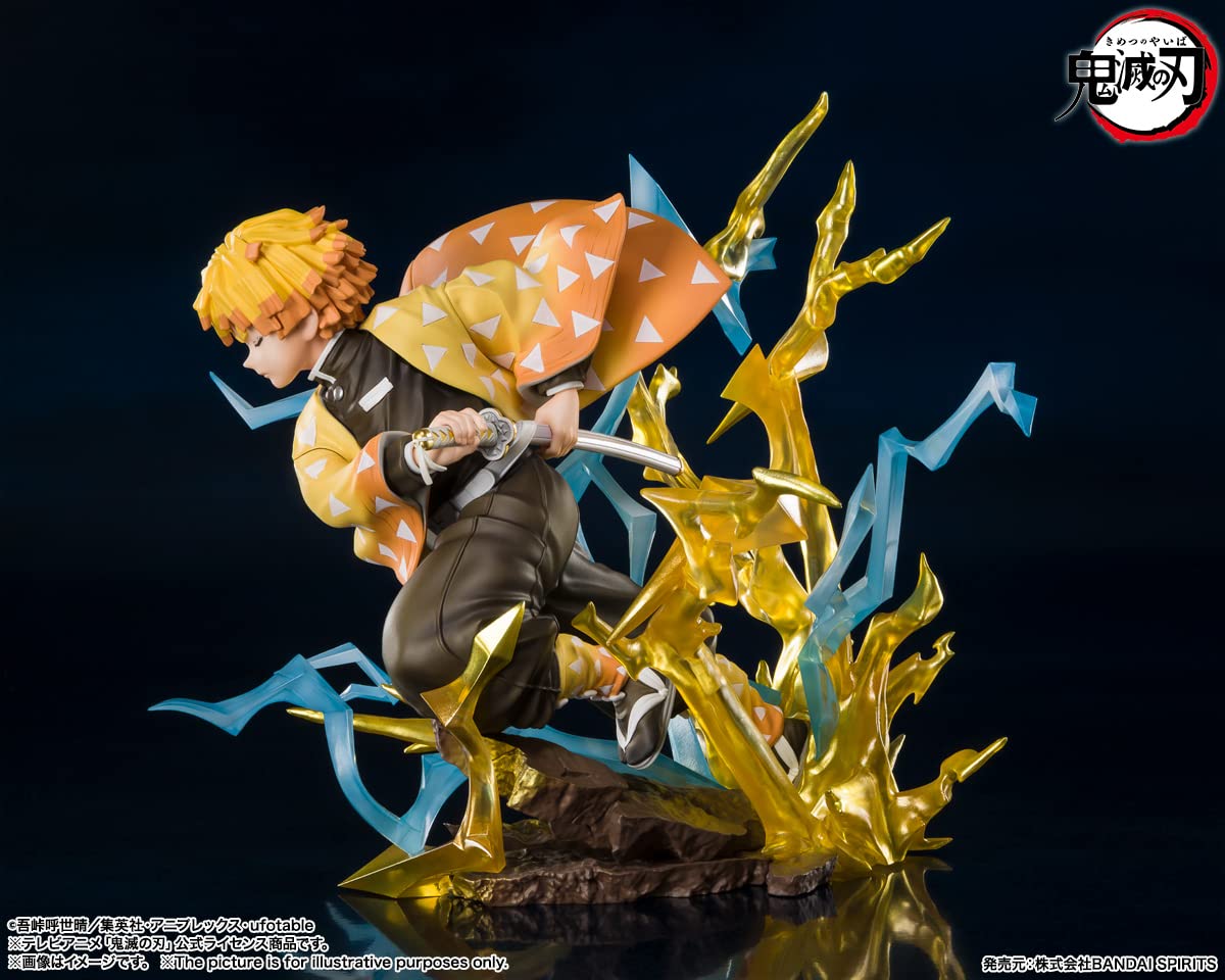 Foto 6 pulgar | Figura de Acción de Tamashi Nations Demon Slayer Zenitsu Agatsuma - Venta Internacional