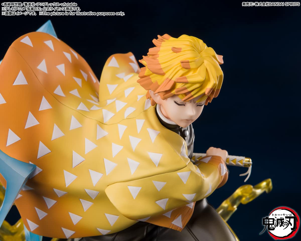 Foto 7 pulgar | Figura de Acción de Tamashi Nations Demon Slayer Zenitsu Agatsuma - Venta Internacional