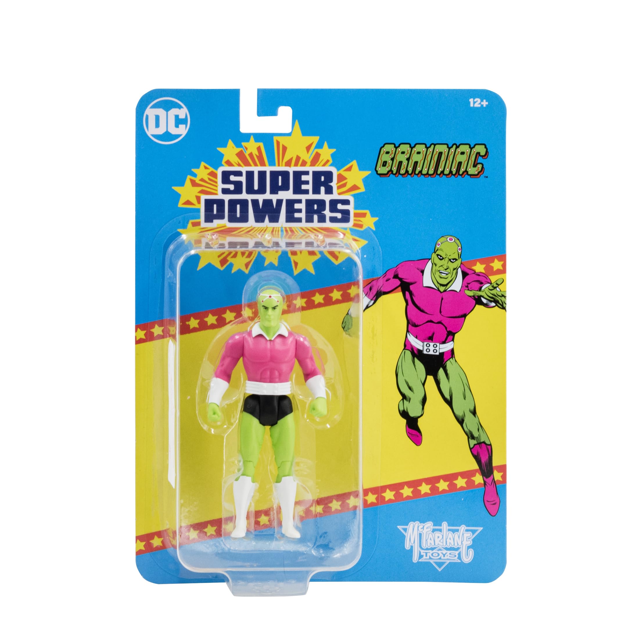 Foto 8 pulgar | Figura Mcfarlane Toys Dc Direct Super Powers 4.5 Brainiac - Venta Internacional