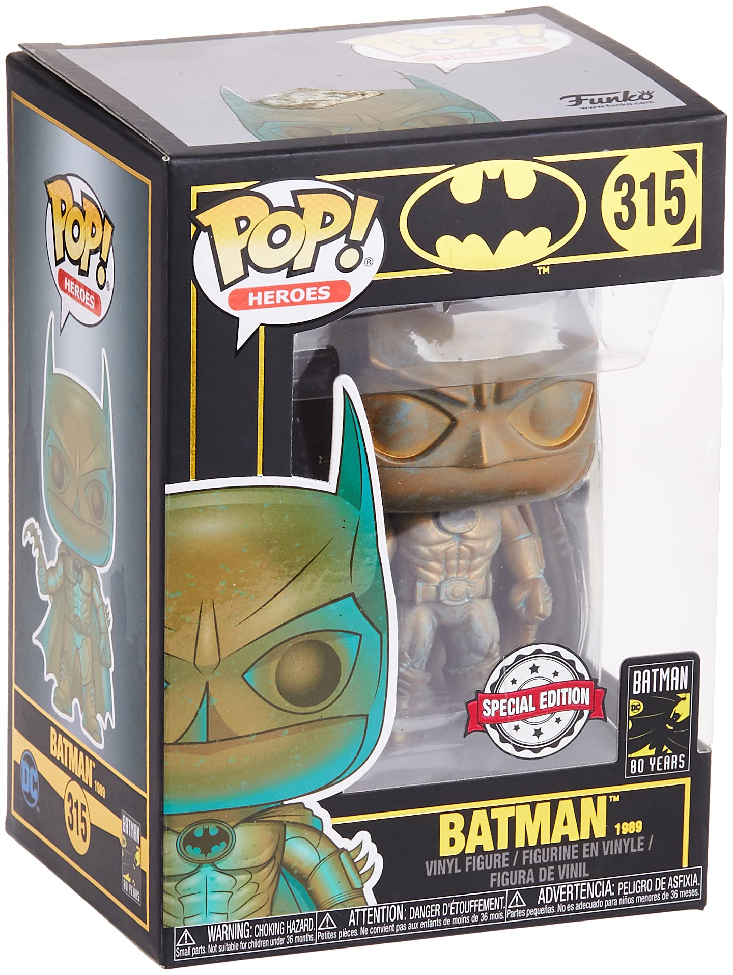 Foto 4 pulgar | Figura De Acción Funko Pop! Héroes Batman 1989 Batman 80 - Venta Internacional