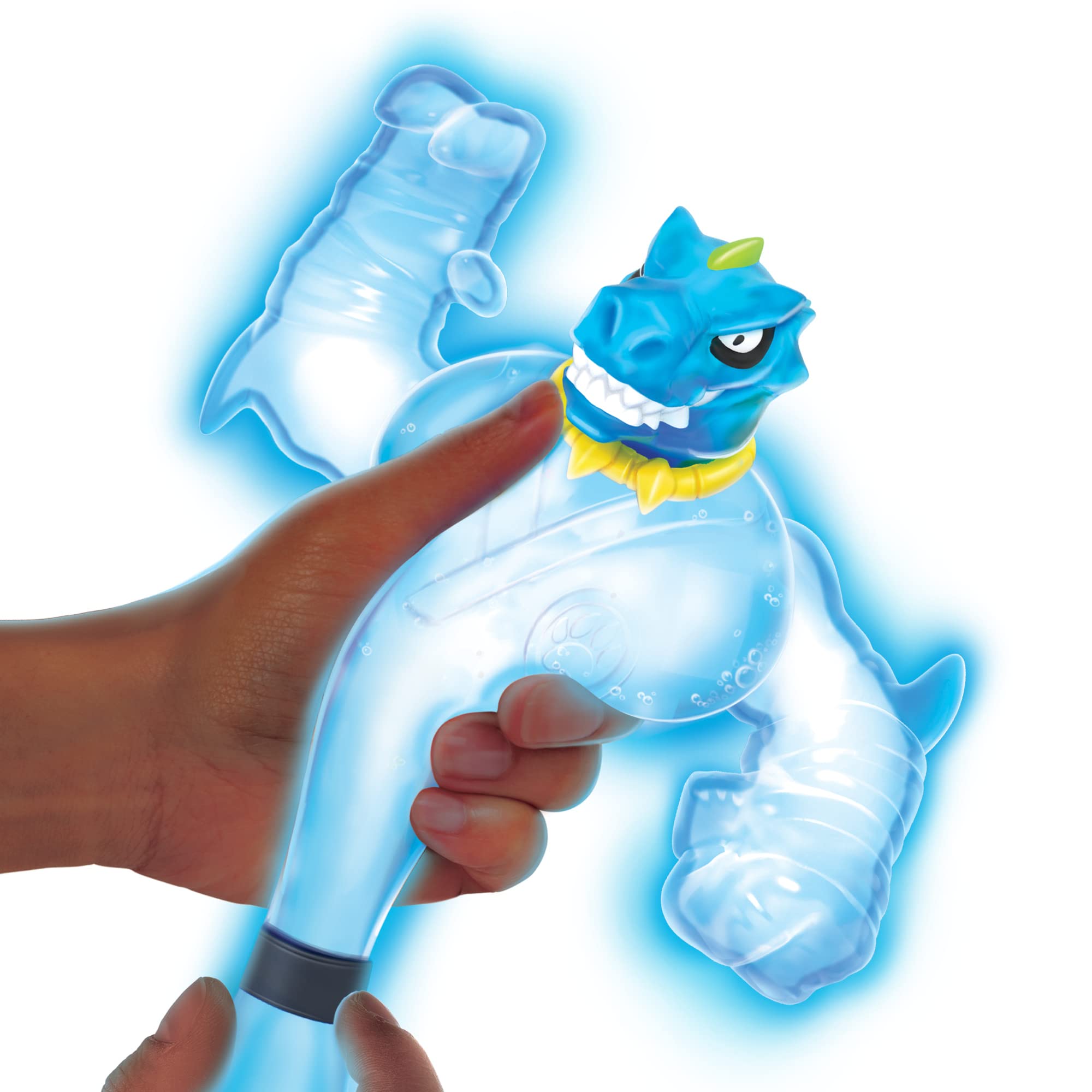 Foto 8 pulgar | Figuras Heroes of Goo Jit Zu Ultraglow Tyro vs Shadowclaw Rock Jaw-Venta Internacional