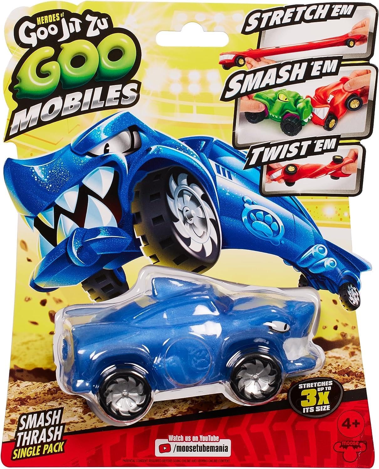 Foto 1 | Carro Aplastable Heroes Of Goo Jit Zu Goo Mobiles Smash Thrash - Venta Internacional