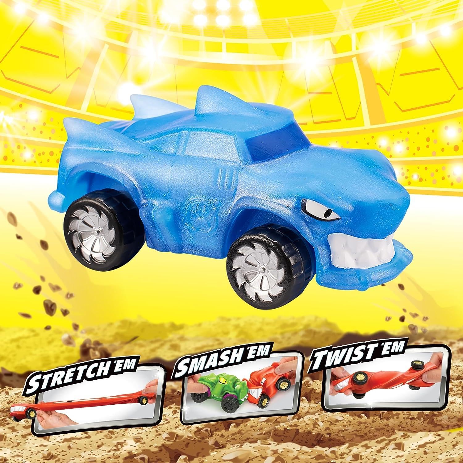 Foto 3 pulgar | Carro Aplastable Heroes Of Goo Jit Zu Goo Mobiles Smash Thrash - Venta Internacional