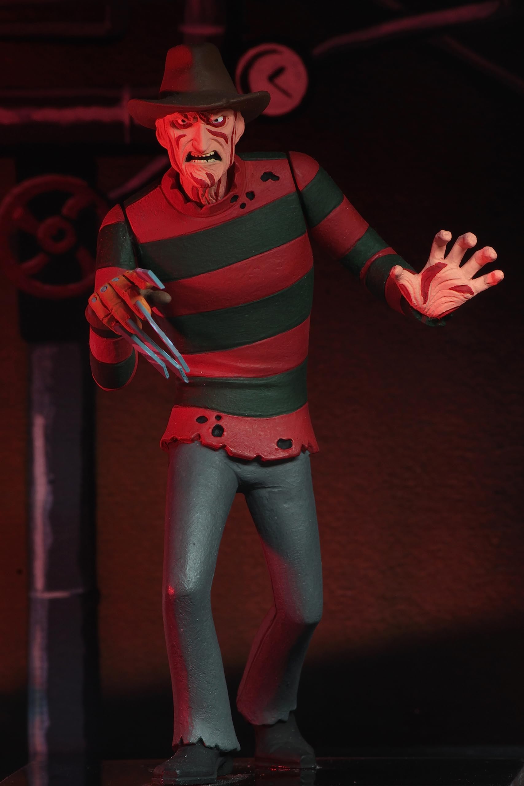 Foto 3 pulgar | Figura de Acción Neca Toony Terrors Nightmare On Elm St Freddy - Venta Internacional