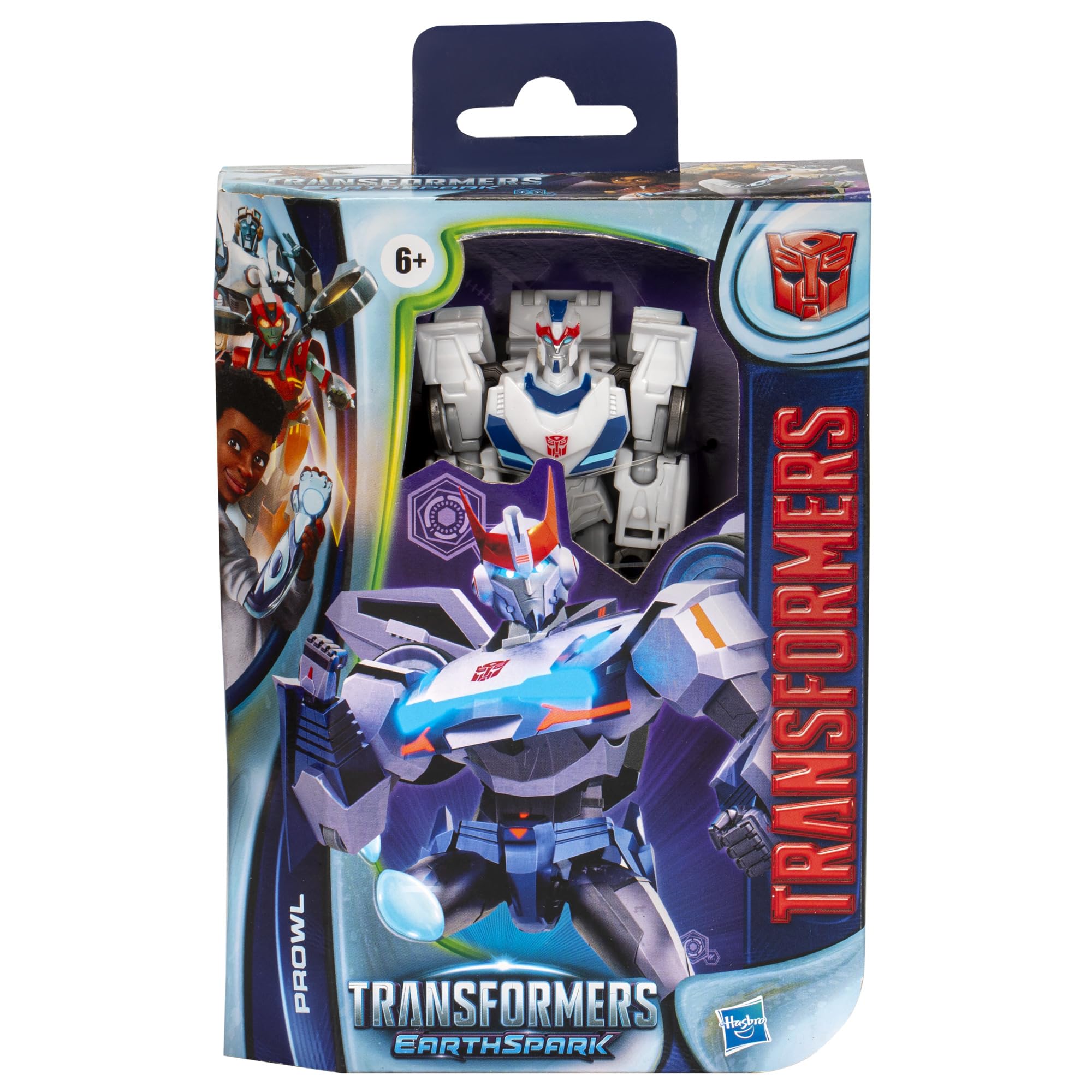 Foto 5 pulgar | Figura de Acción Transformers Earthspark Deluxe Prowl 12 cm - Venta Internacional