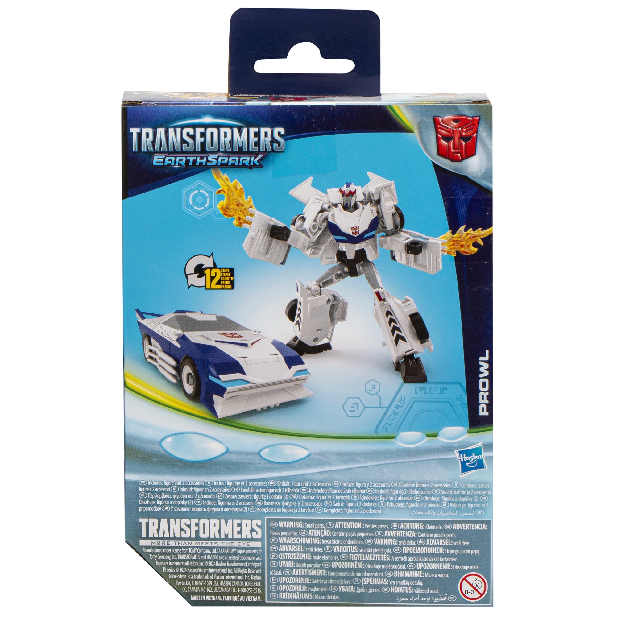 Foto 6 pulgar | Figura de Acción Transformers Earthspark Deluxe Prowl 12 cm - Venta Internacional