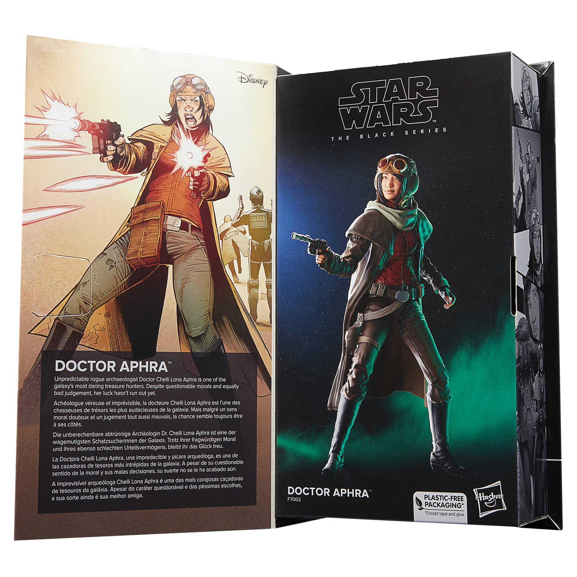 Foto 3 pulgar | Figura de Acción Star Wars Hasbro The Black Series Doctor Aphra 15 cm - Venta Internacional