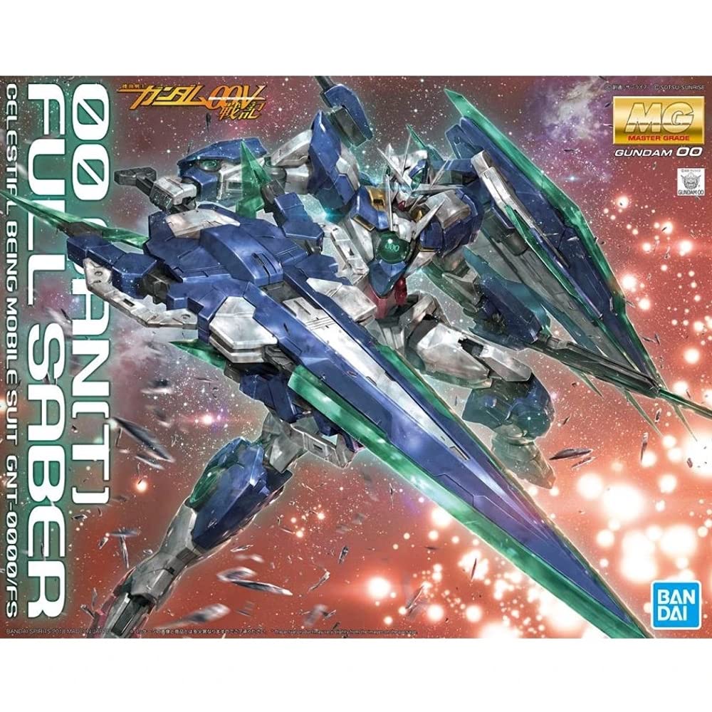 Foto 2 | Maqueta de Bandai Hobby Mg 1/100 00 QanFull Saber Gundam - Venta Internacional