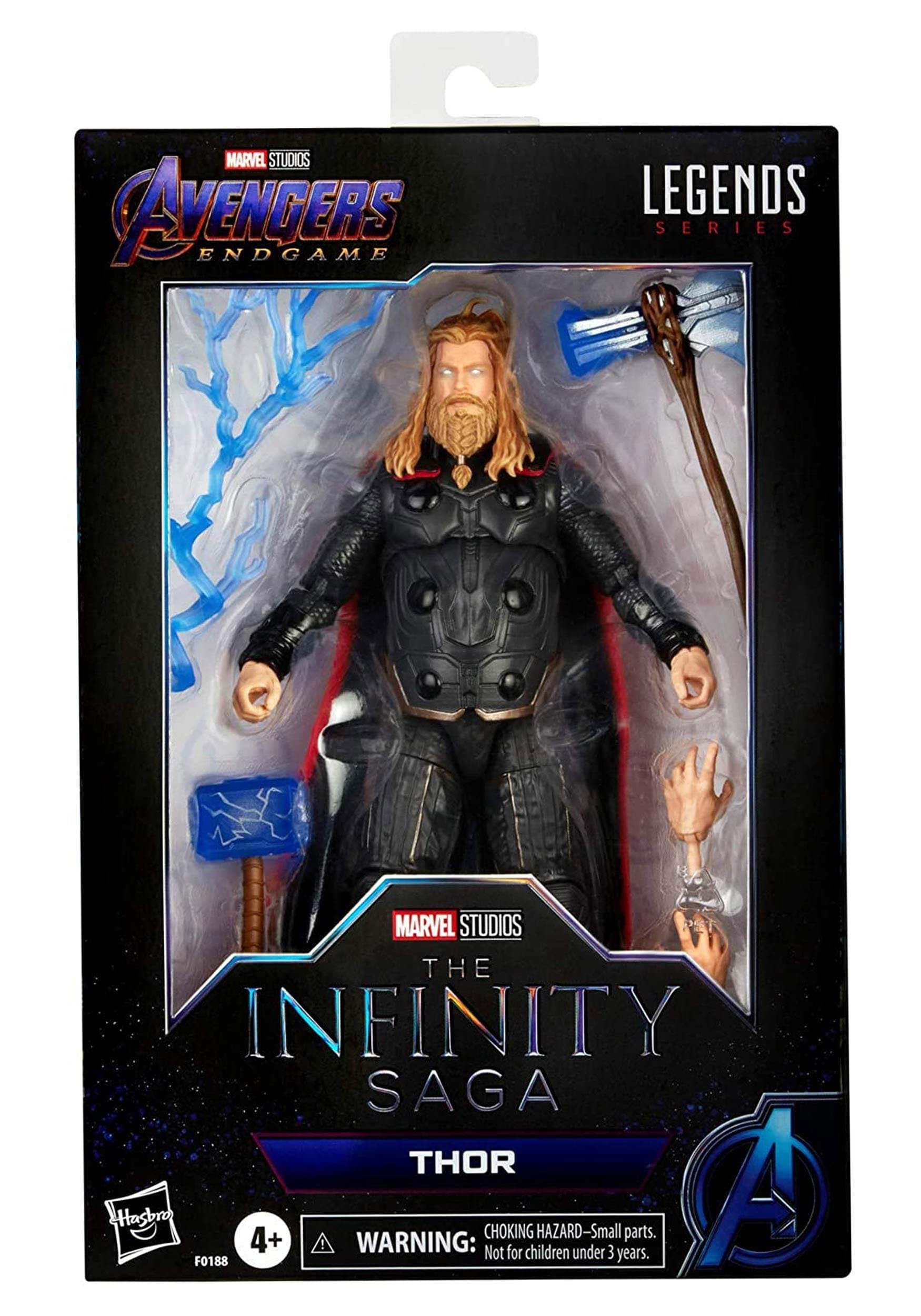 Foto 5 pulgar | Figura de Acción Marvel Hasbro Legends Series Thor 15 cm - Venta Internacional