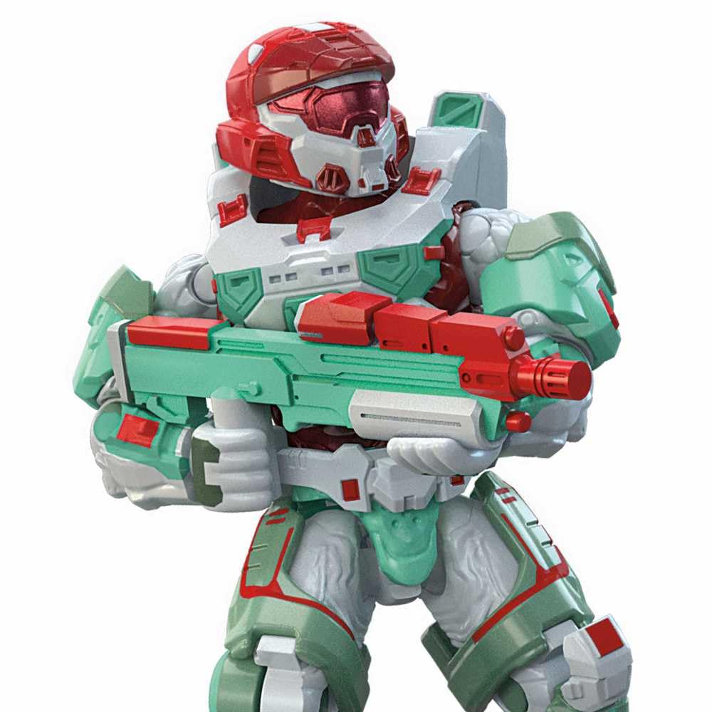 Foto 5 pulgar | Microfiguras Mega Construx Halo Heroes Series 18 Spartan Mk VII - Venta Internacional