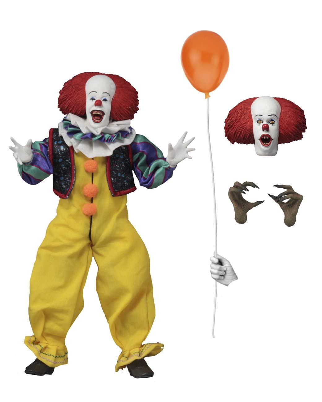 Foto 2 pulgar | Figura de Acción Neca It Pennywise 1990 de Tela De 8 Pulgadas - Venta Internacional