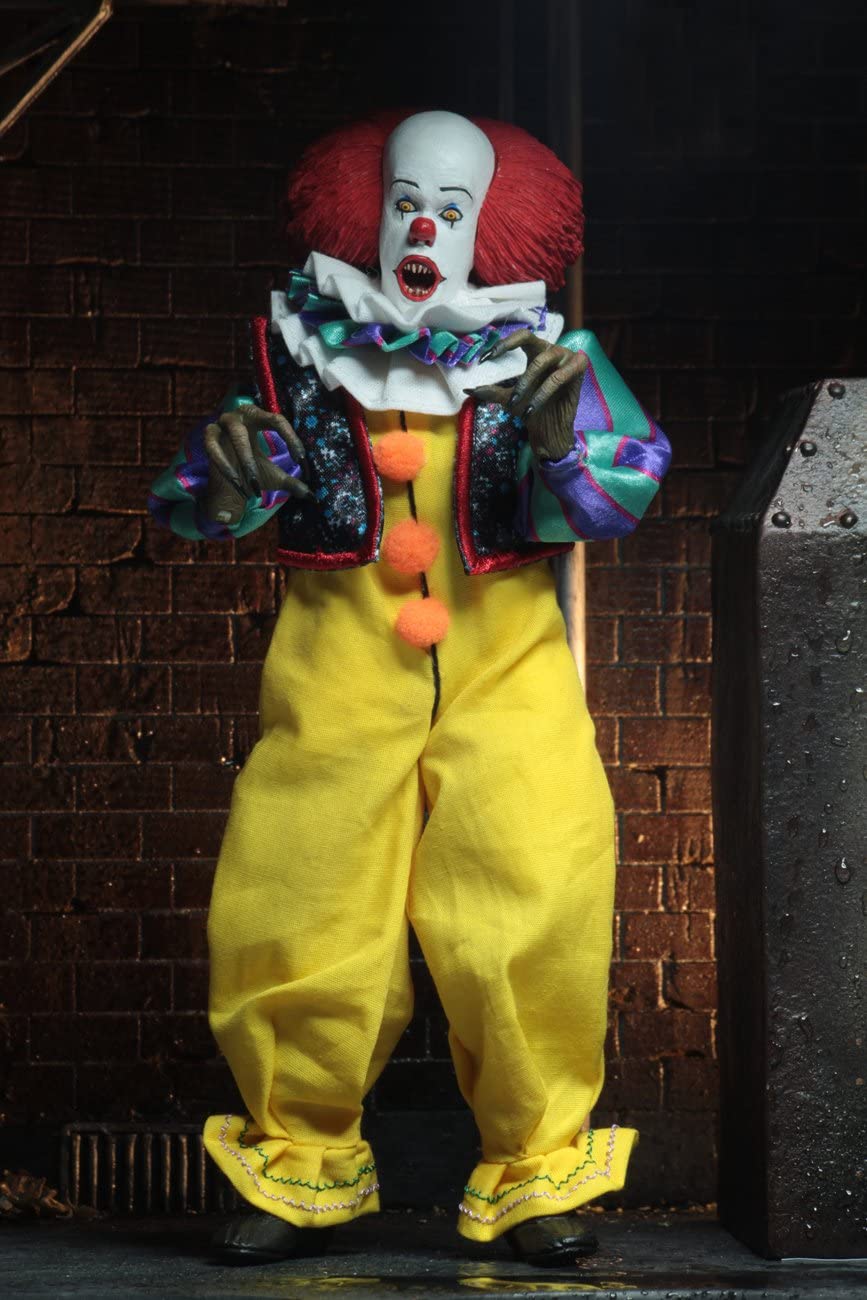 Foto 2 | Figura de Acción Neca It Pennywise 1990 de Tela De 8 Pulgadas - Venta Internacional