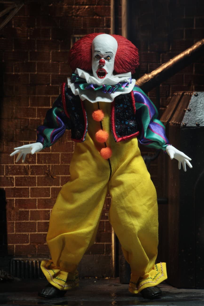 Foto 4 pulgar | Figura de Acción Neca It Pennywise 1990 de Tela De 8 Pulgadas - Venta Internacional