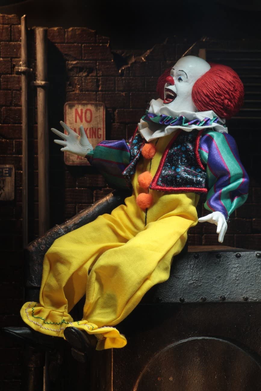 Foto 5 pulgar | Figura de Acción Neca It Pennywise 1990 de Tela De 8 Pulgadas - Venta Internacional