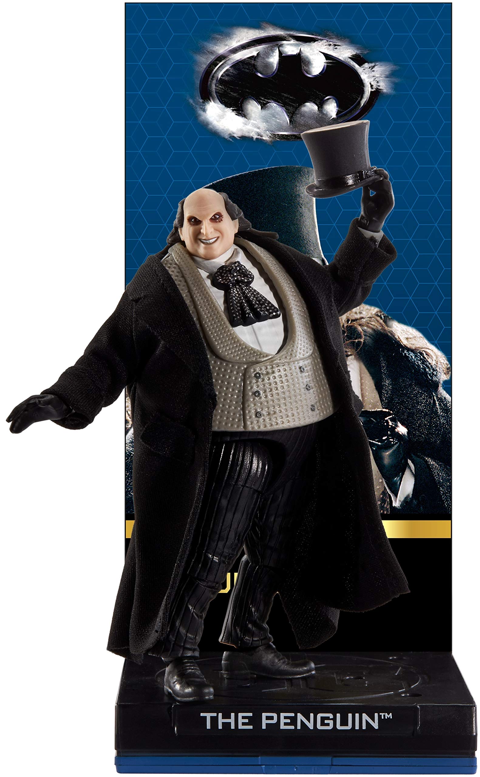 Foto 3 pulgar | Figura de Acción DC Comics Signature Collection Batman Returns The Penguin - Venta Internacional