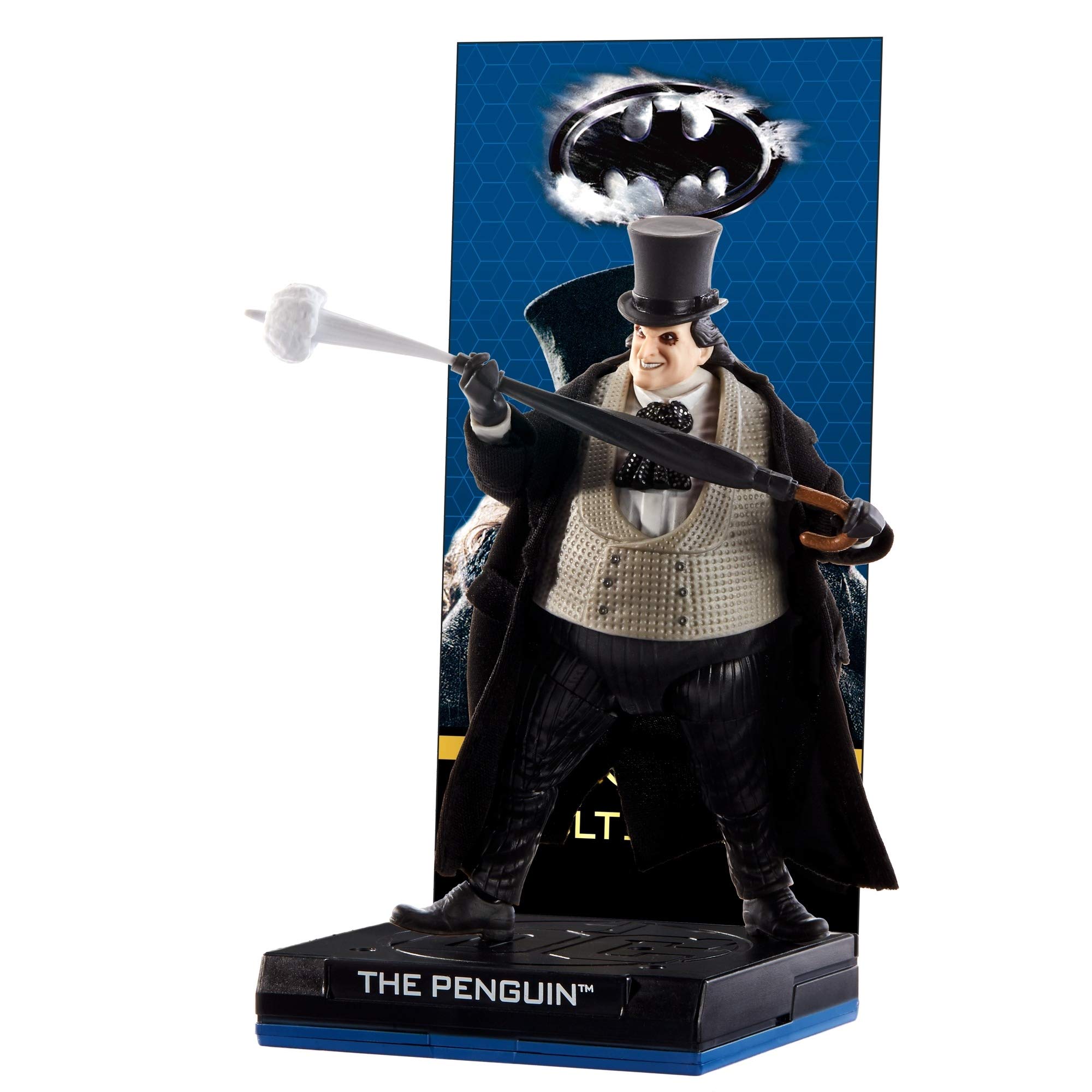 Foto 7 pulgar | Figura de Acción DC Comics Signature Collection Batman Returns The Penguin - Venta Internacional