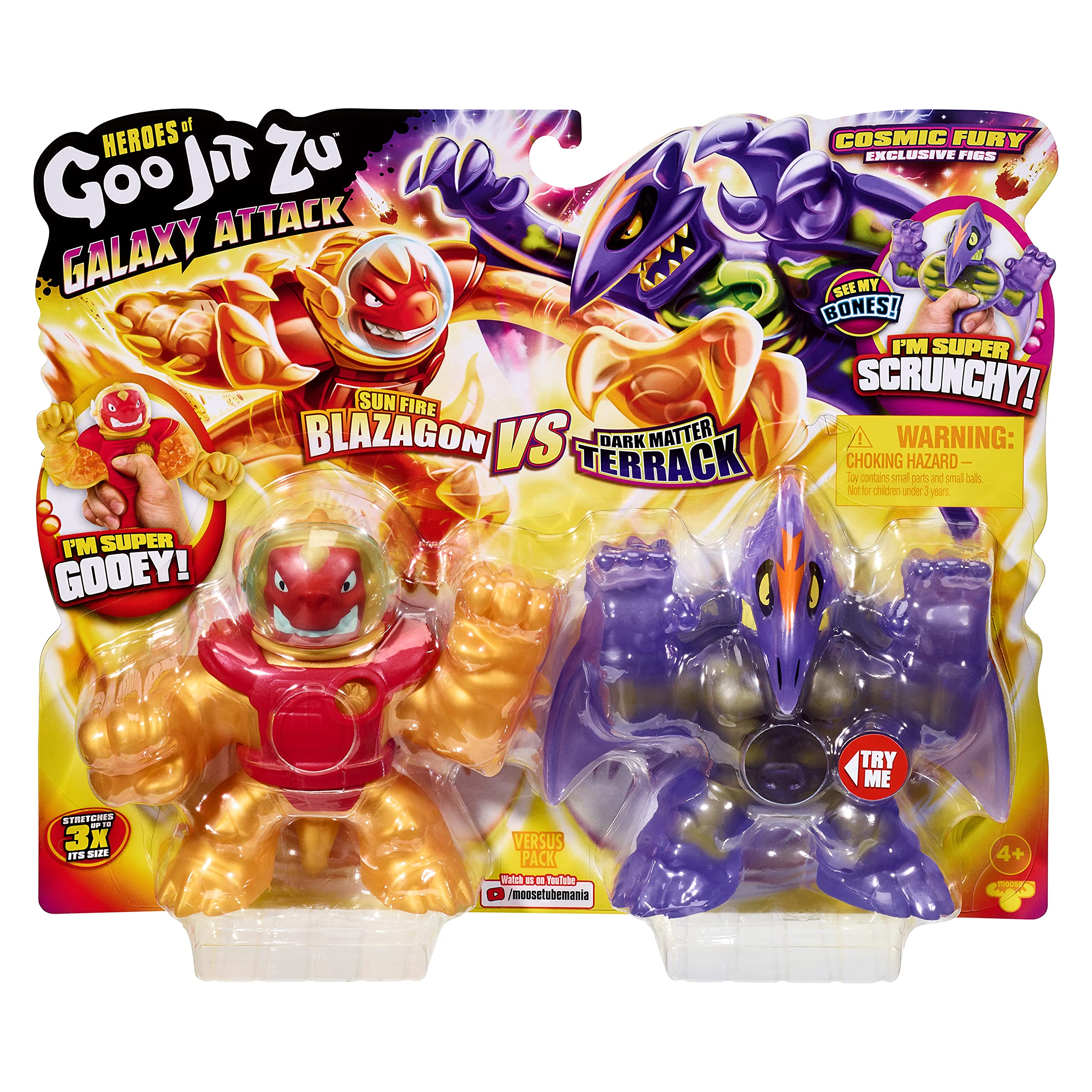 Foto 7 pulgar | Figura De Acción Heroes Of Goo Jit Zu Galaxy Attack - Venta Internacional