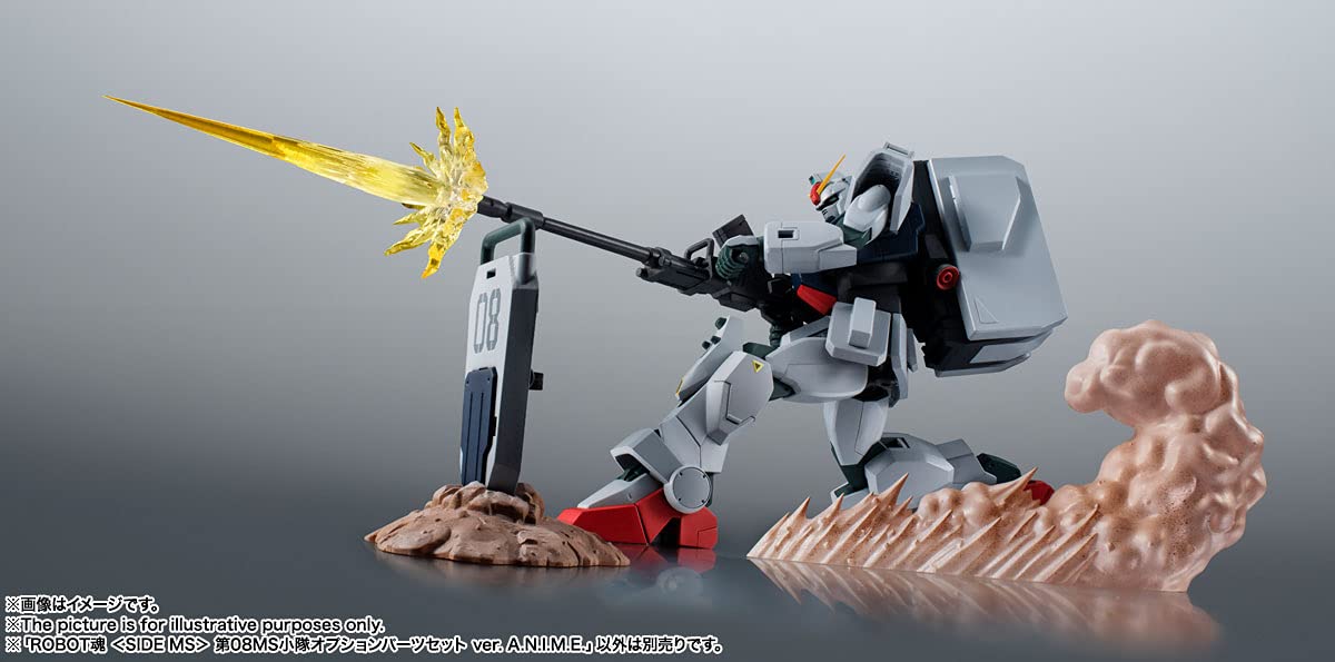 Foto 3 pulgar | Set de Accesorios Tamashi Nations Mobile Suit Gundam 08th Ms Team - Venta Internacional