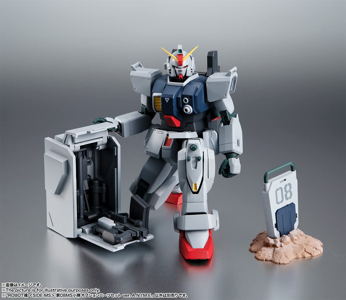 Foto 4 pulgar | Set de Accesorios Tamashi Nations Mobile Suit Gundam 08th Ms Team - Venta Internacional