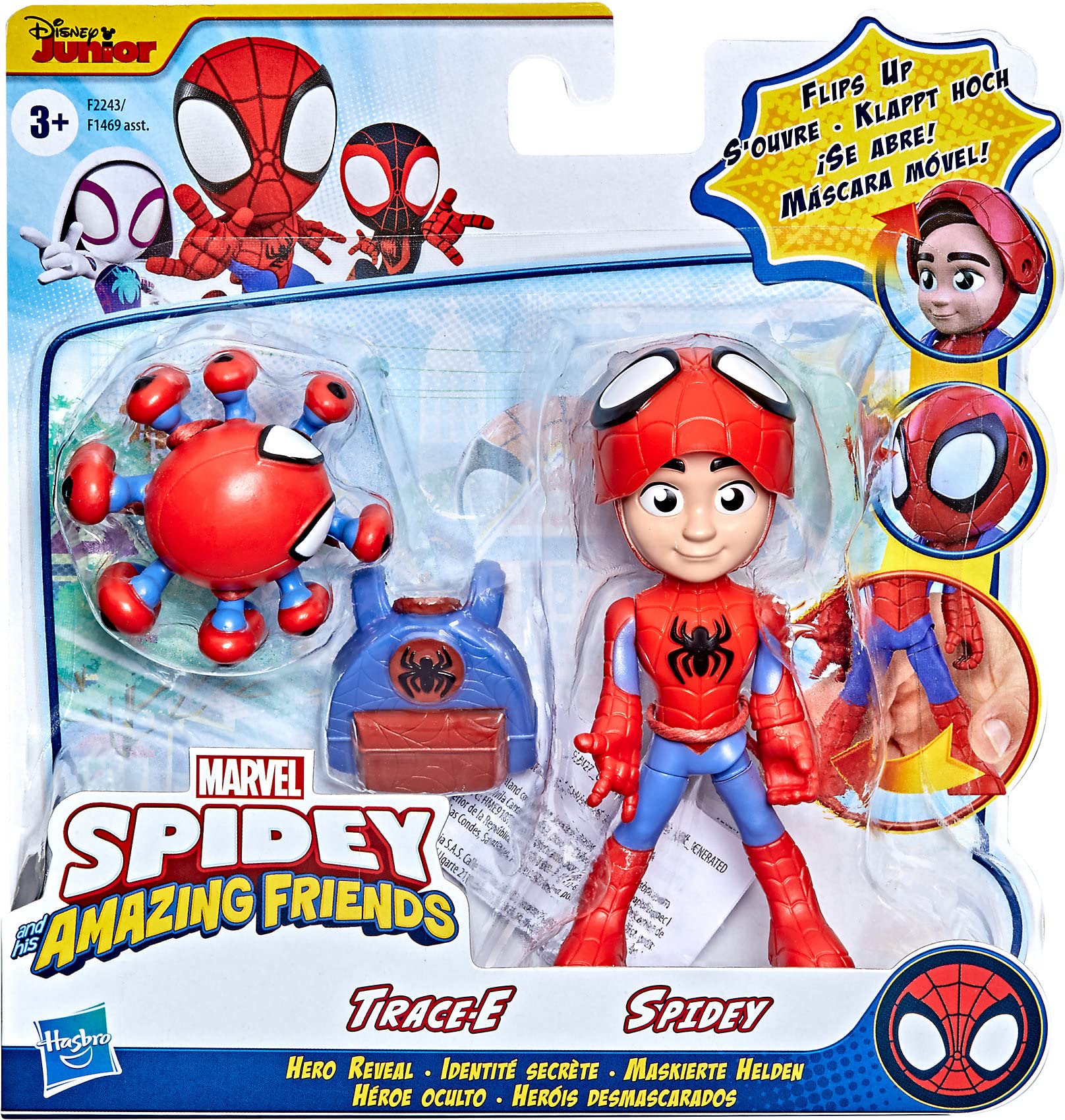 Foto 7 | Figuras de Acción Spidey y Sus Increíbles Amigos Marvel De 4 Pulgadas - Venta Internacional