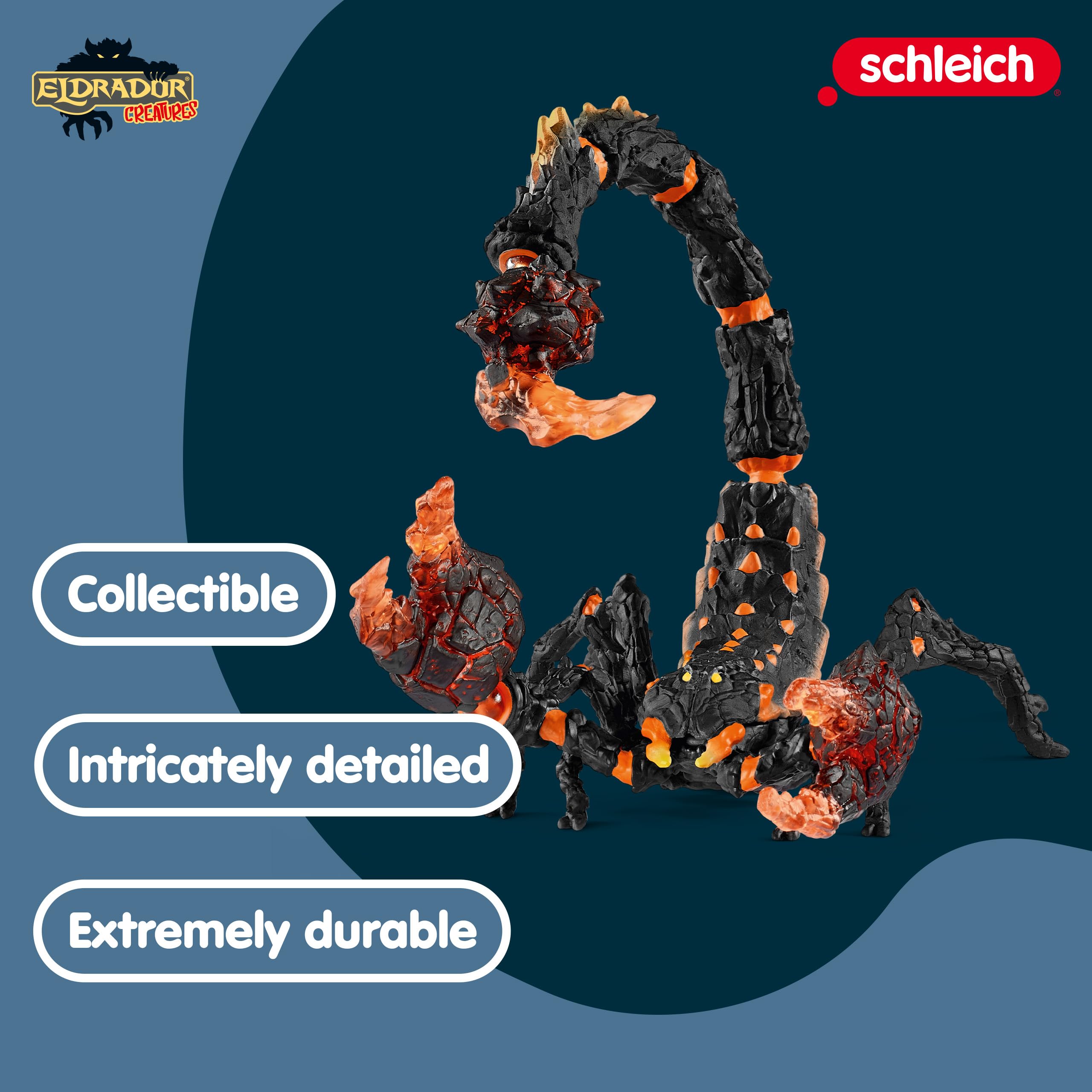 Foto 3 pulgar | Figura de Acción Schleich Eldrador Creatures Lava Scorpion - Venta Internacional